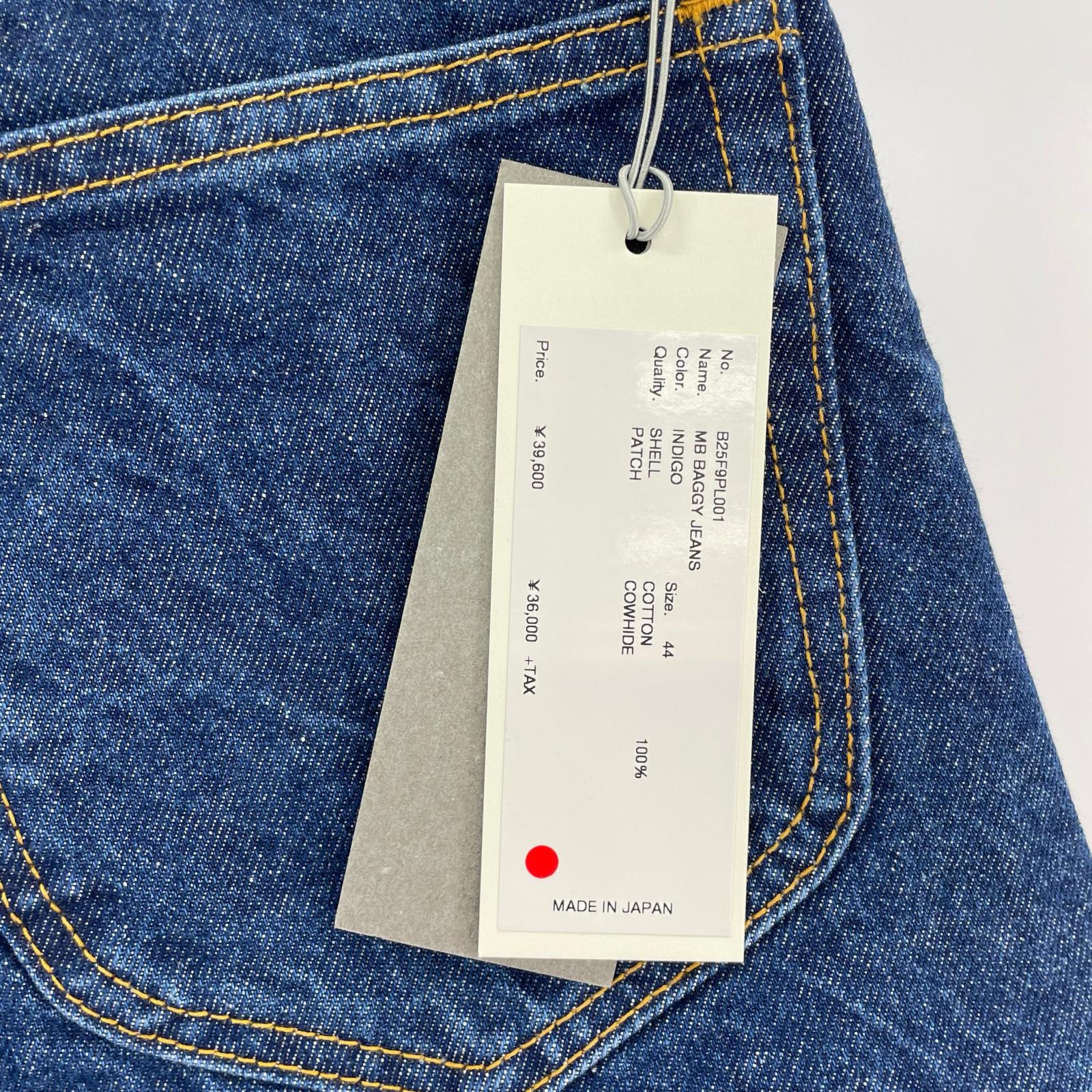 デニムパンツ MB BAGGY JEANS (44) INDIGO 44 ネイビー