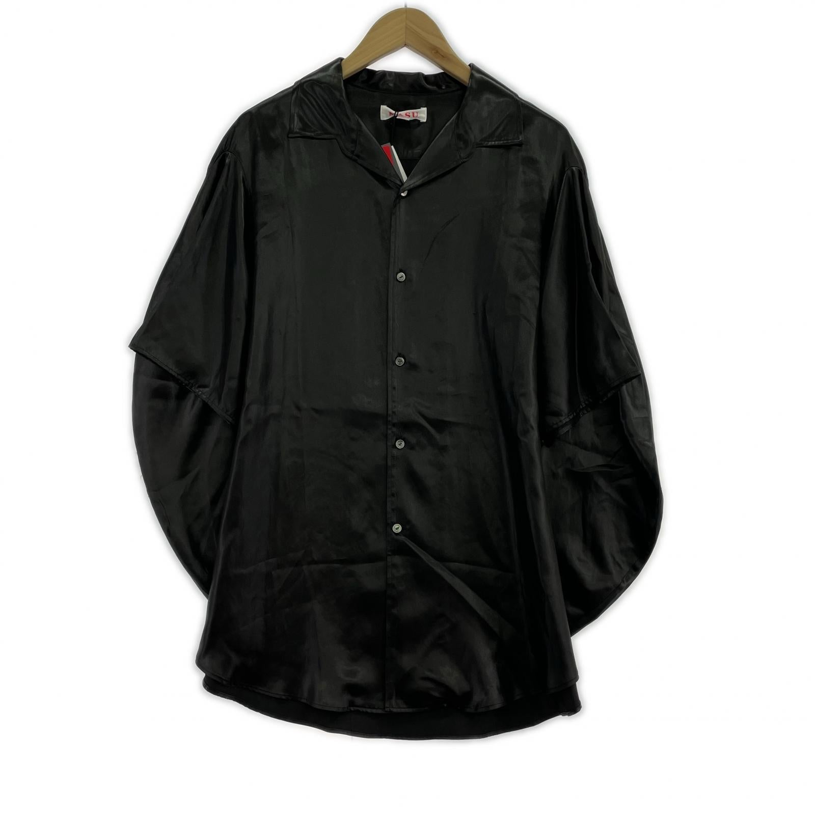 半袖シャツ MASU EGG SHIRT エッグシャツ 46 ブラック 46 ブラック