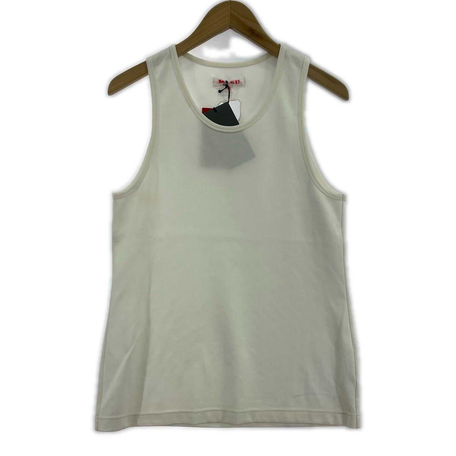 タンクトップ MASU EMBLEM TANKTOP エンブレムタンクトップ 48 ホワイト 48 ホワイト