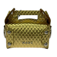 その他バッグ LEATHER CAKE BAG GOLD ゴールド