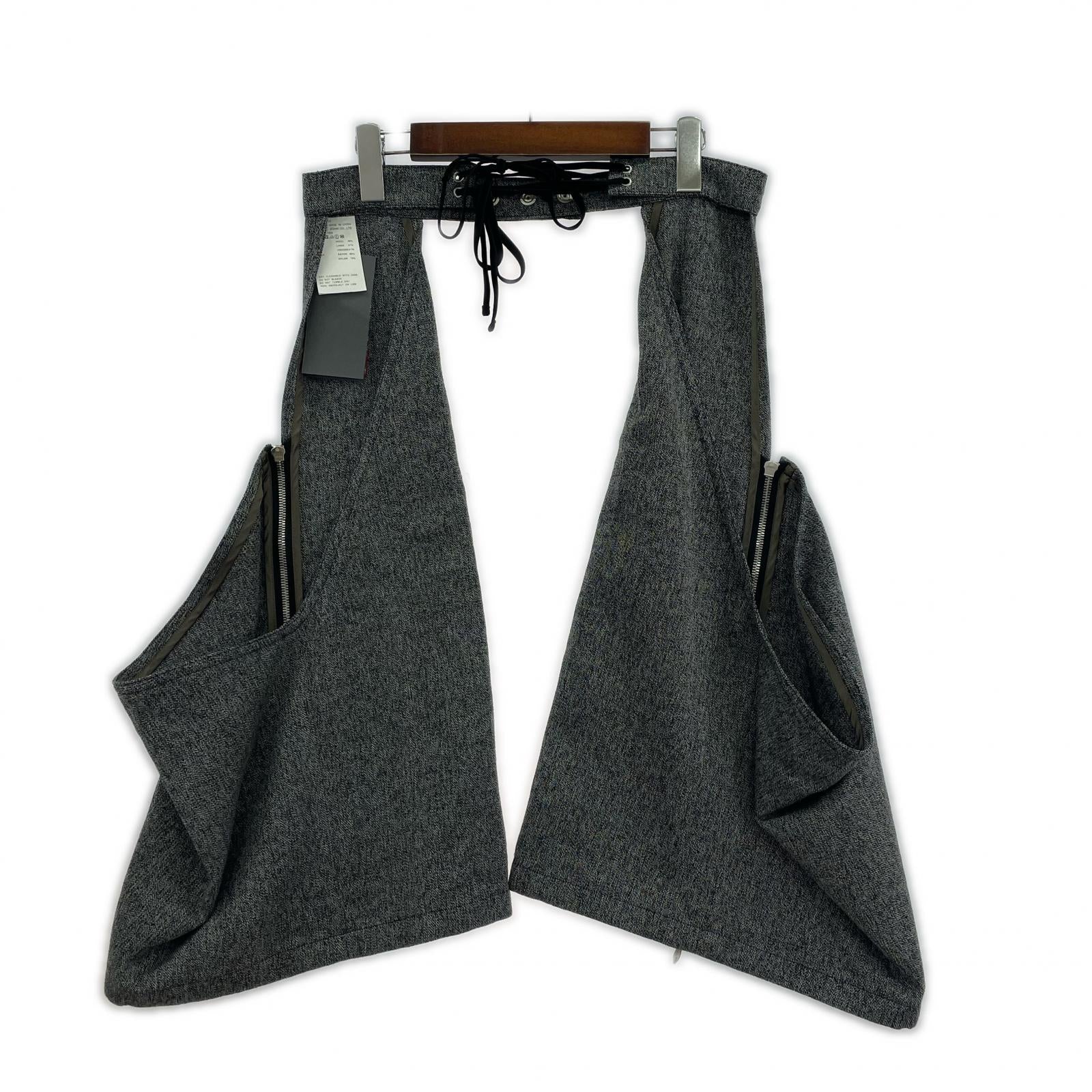 その他ボトムス MASU TAILORED SHORT CHAPS テイラードショートチャップス OS グレー グレー