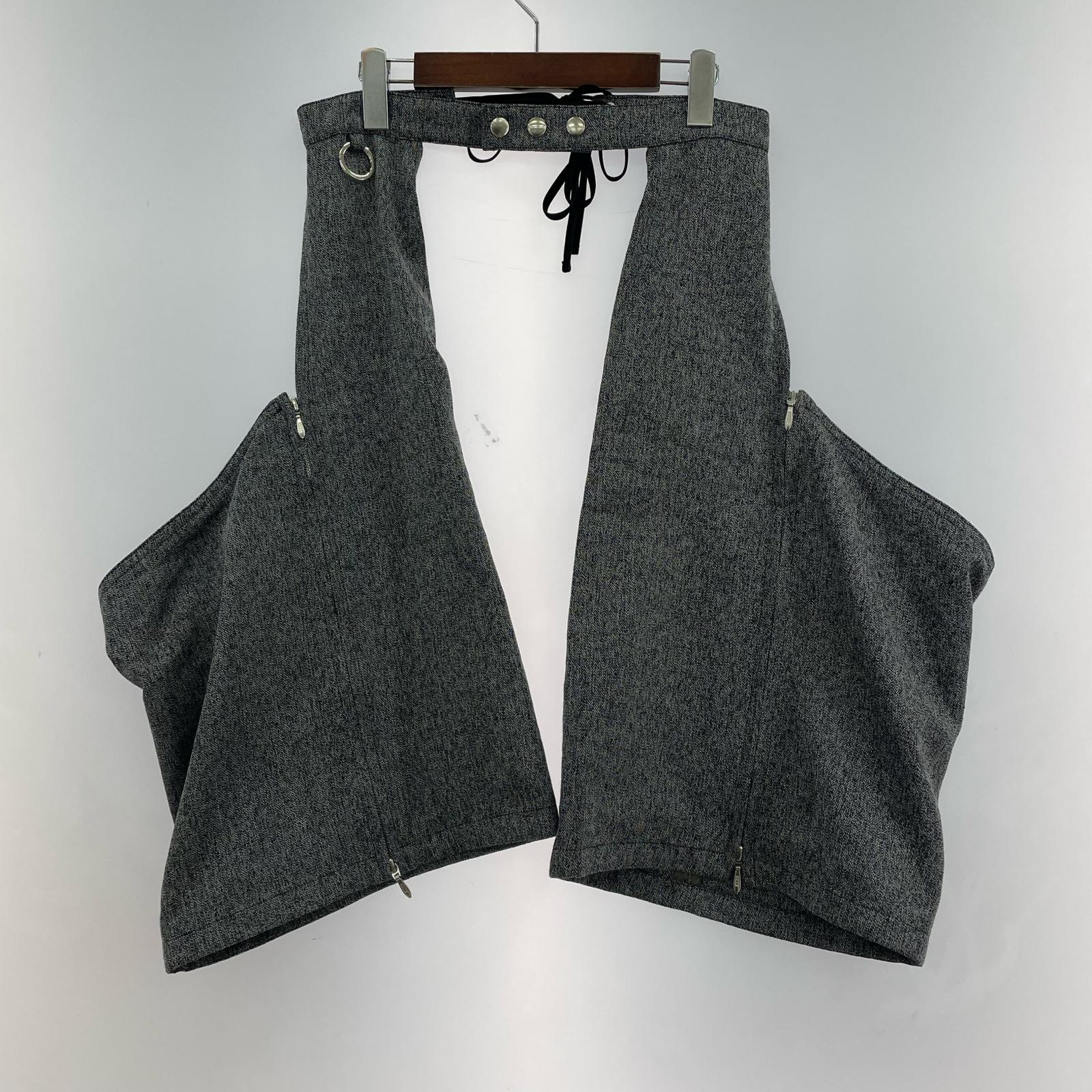 その他ボトムス MASU TAILORED SHORT CHAPS テイラードショートチャップス OS グレー グレー