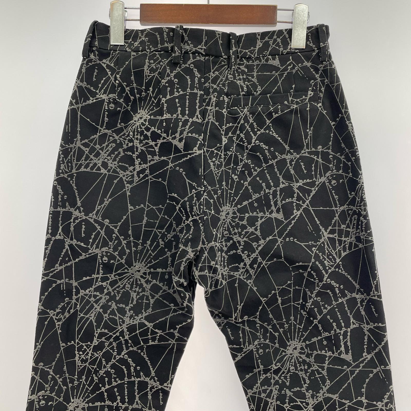 パンツ MASU FLOCKY WEB FLARE PANTS フロッキーウェブフレアパンツ 44 ブラック 44 ブラック