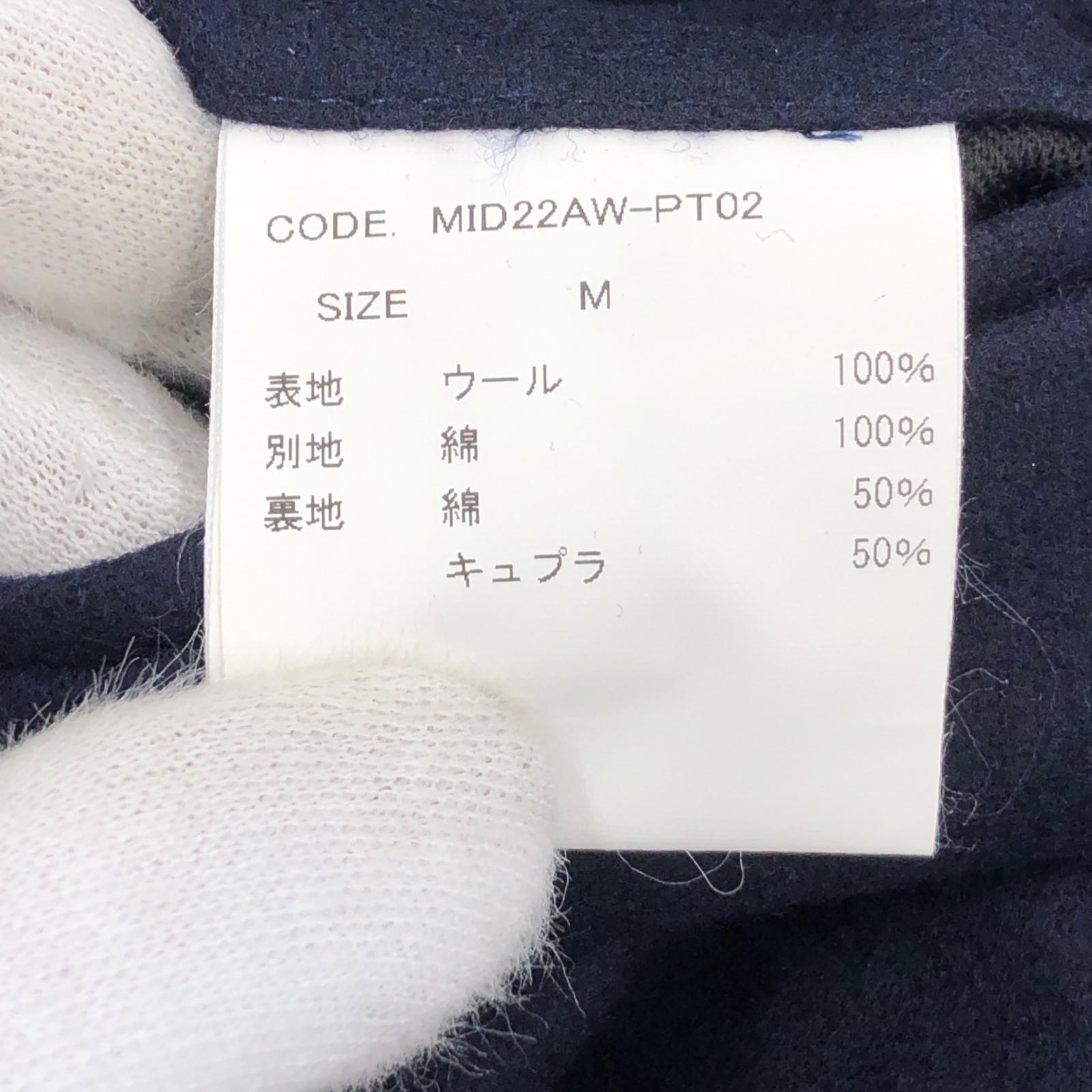 パンツ midorikawa ウールスラックス M