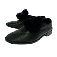 シューズ SUICOKE by Midorikawa FRINGE OXFORD 27.0cm Black Crocodile 27cm (US9 UK8 1/2 EU44) ブラック