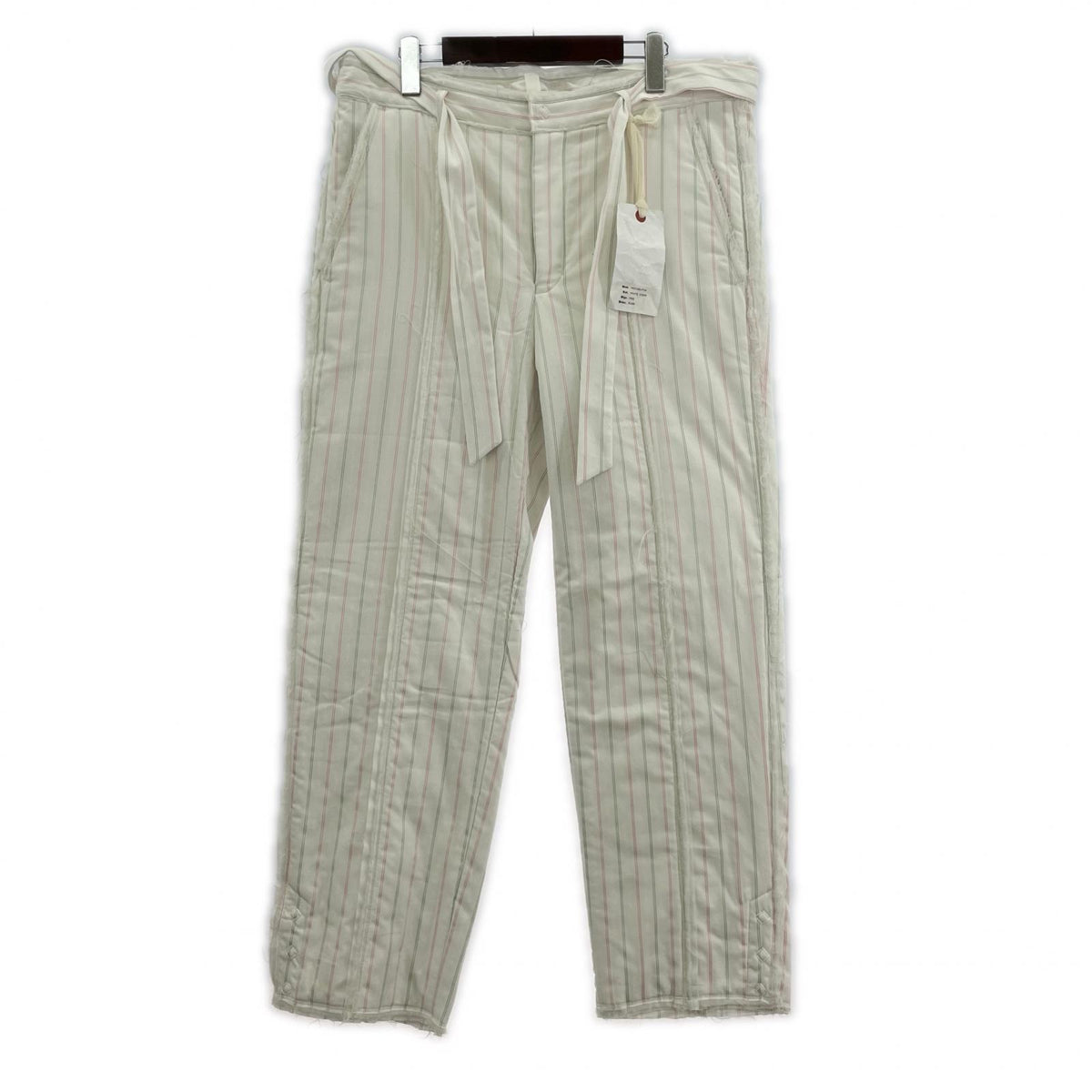 パンツ 23SS White Stripe pants (F) ホワイト
