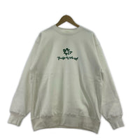 スウェット × NGAP/skoloct NESM LOGO SWEAT (XL) ホワイト