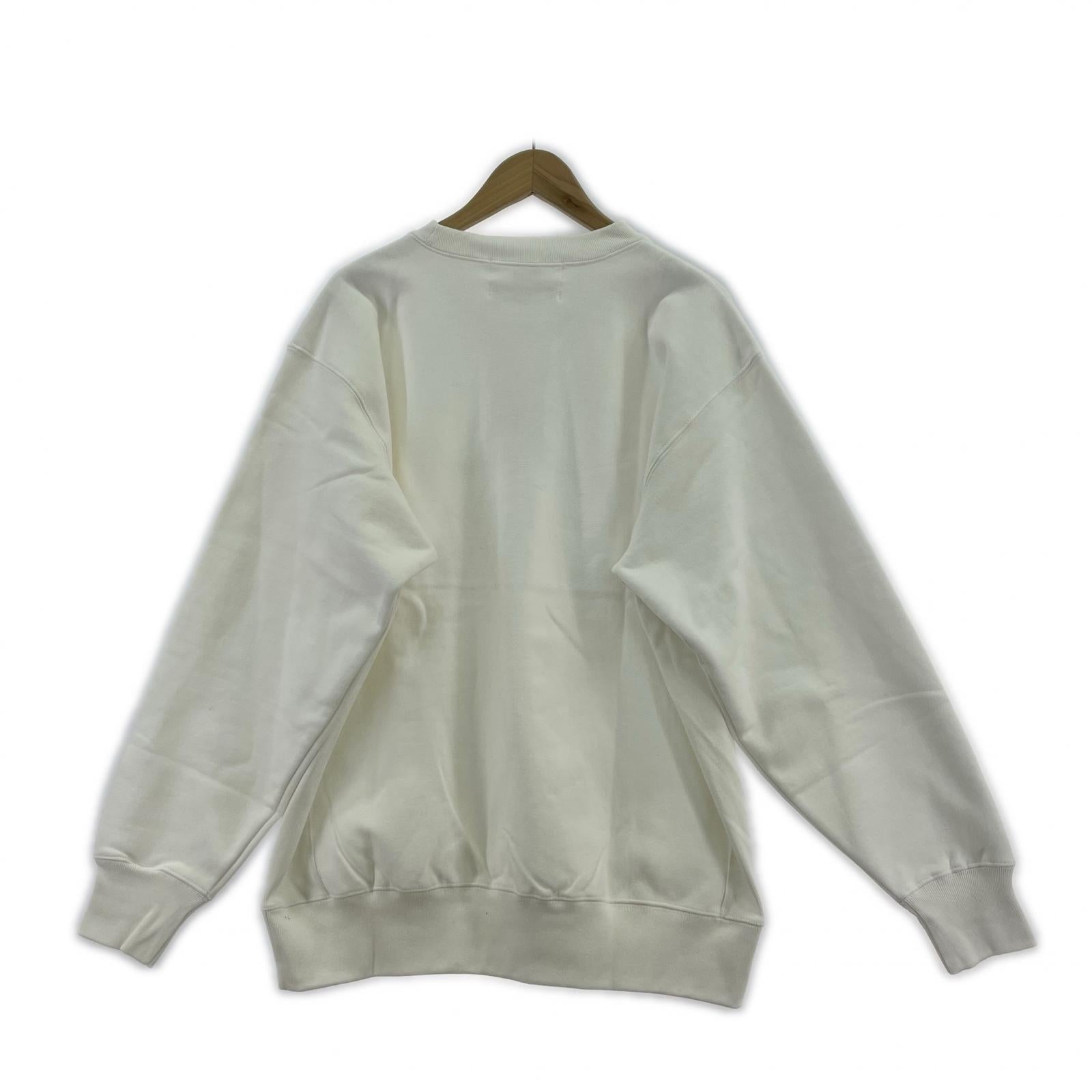 スウェット × NGAP/skoloct NESM LOGO SWEAT (XL) ホワイト