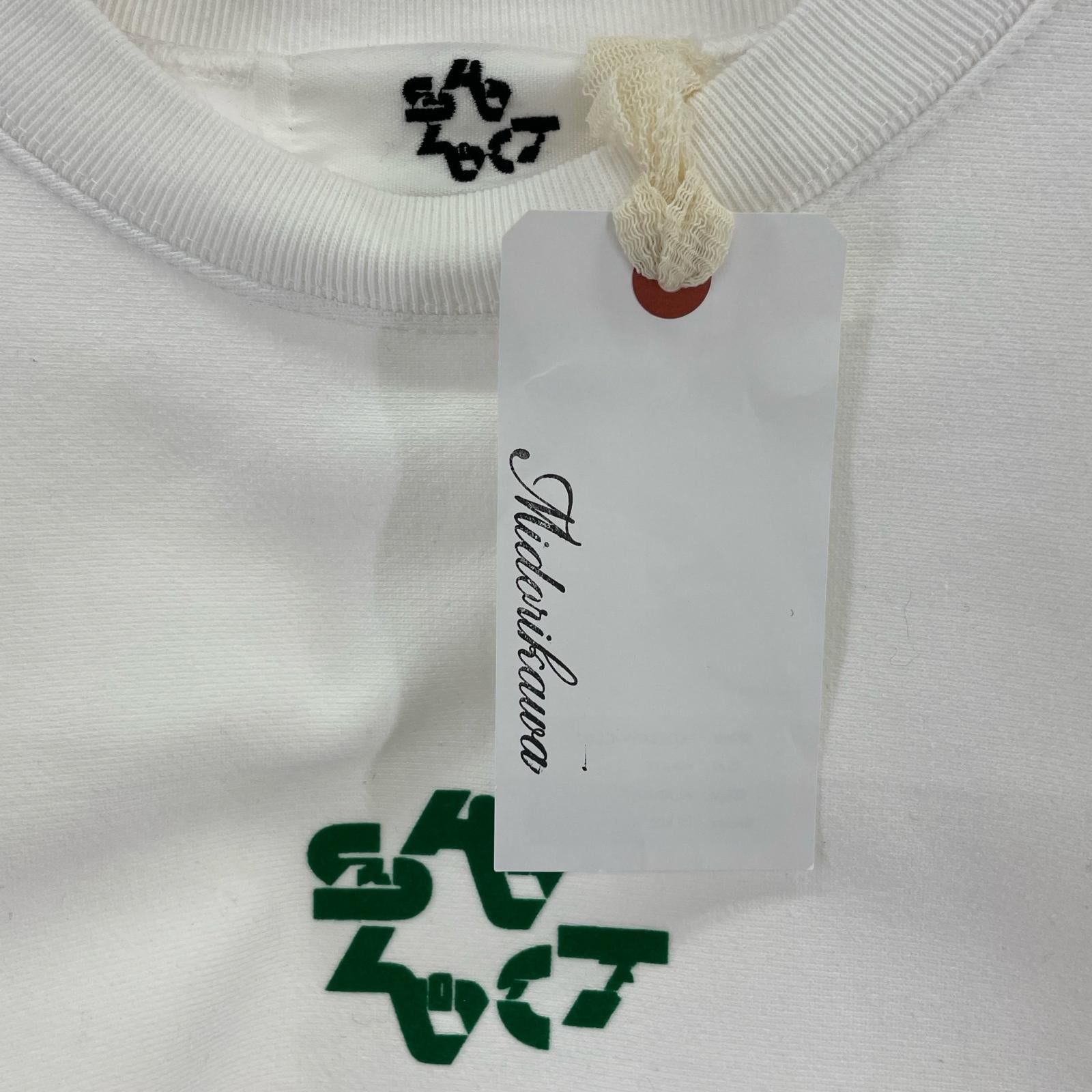 スウェット × NGAP/skoloct NESM LOGO SWEAT (XL) ホワイト