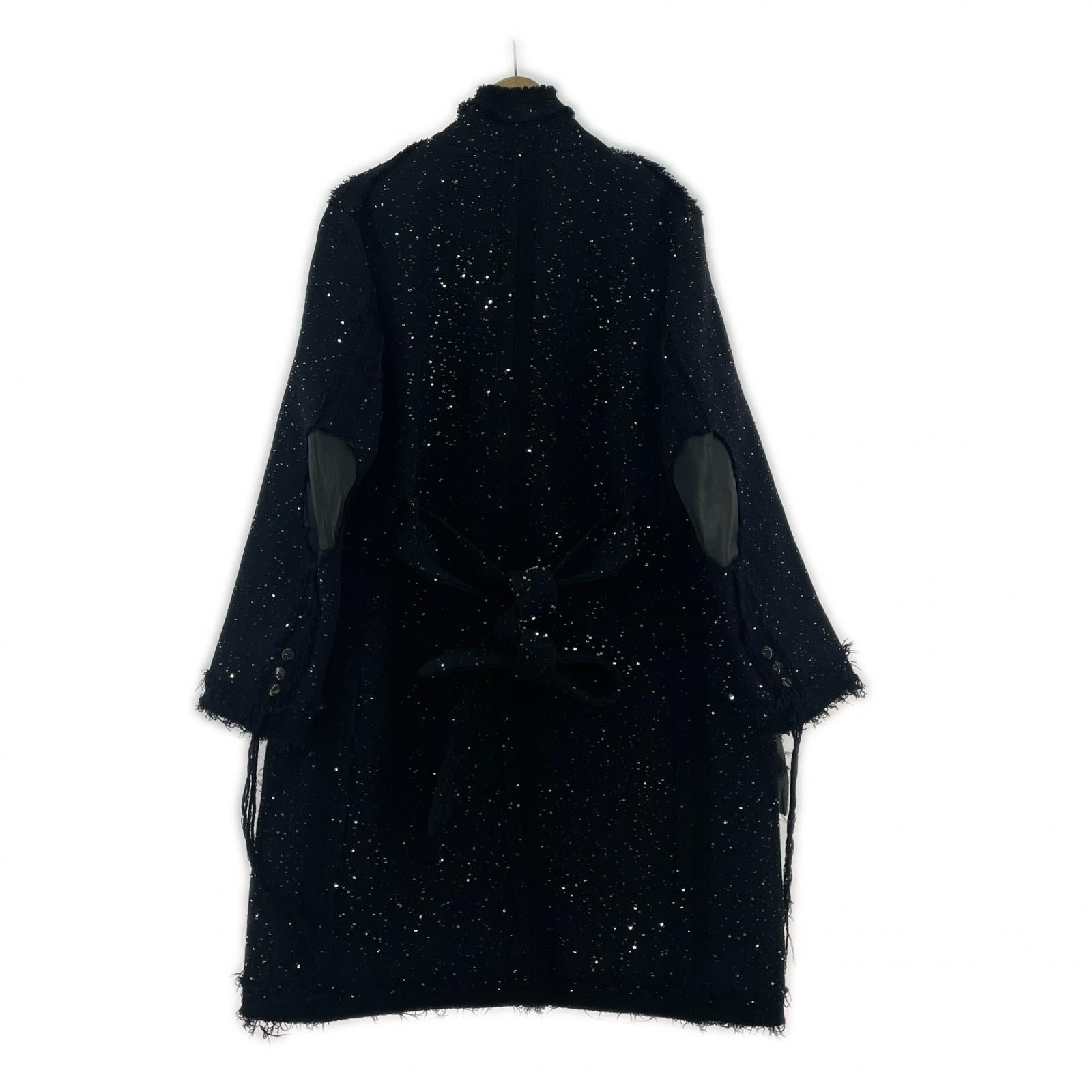 その他アウター 21AW Sequins Coat Black (S) S ブラック