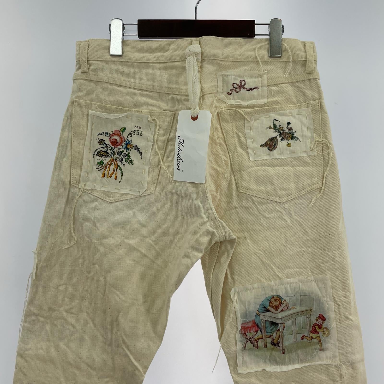 パンツ 25SS DENIM PANTS IVORY (M) M