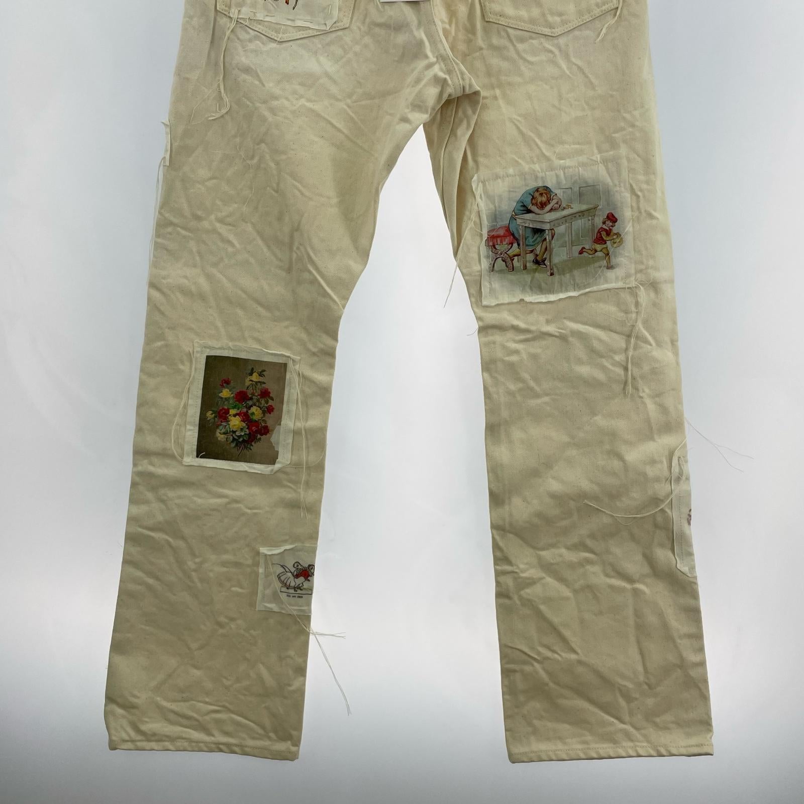 パンツ 25SS DENIM PANTS IVORY (M) M
