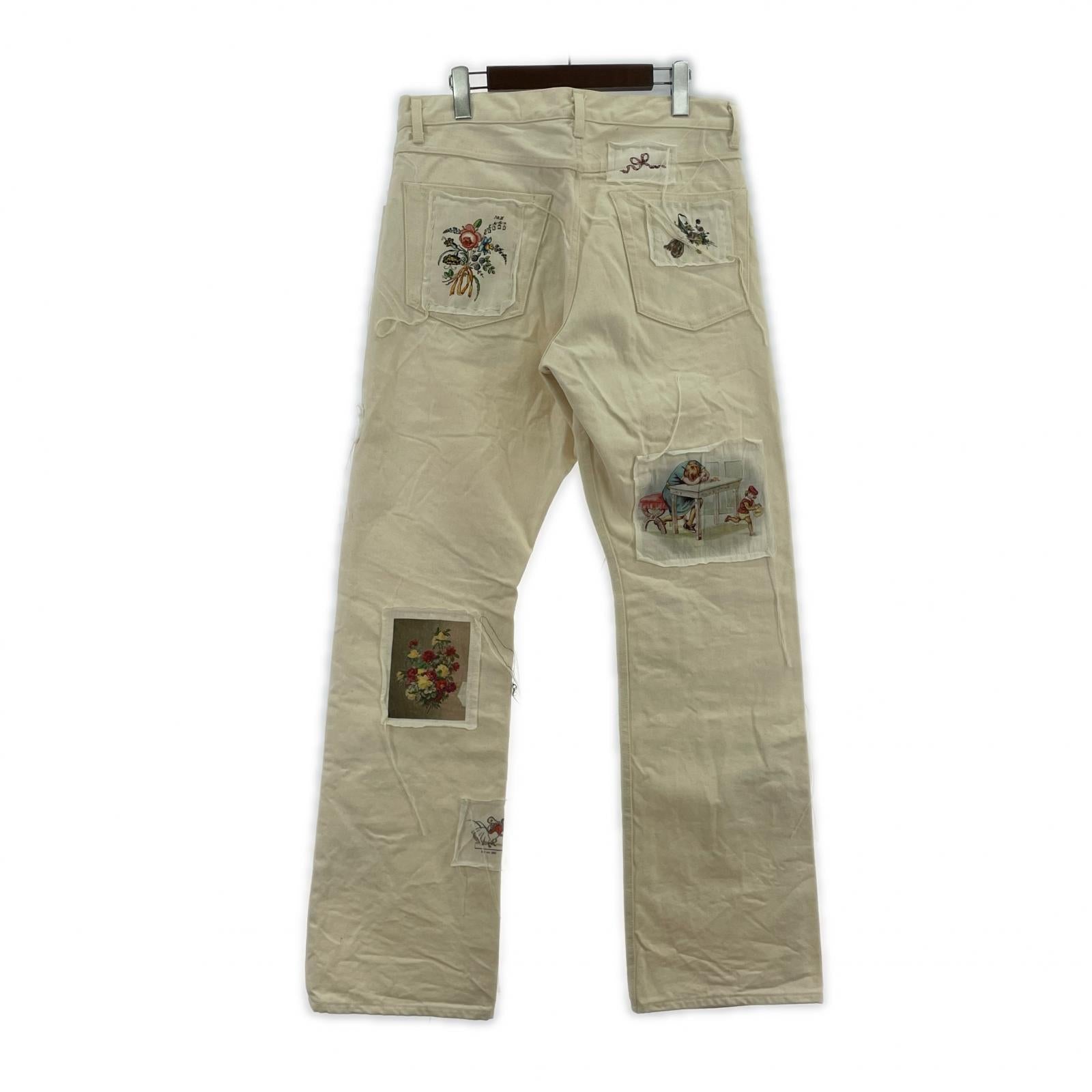 パンツ 25SS DENIM PANTS IVORY (M) M ホワイト