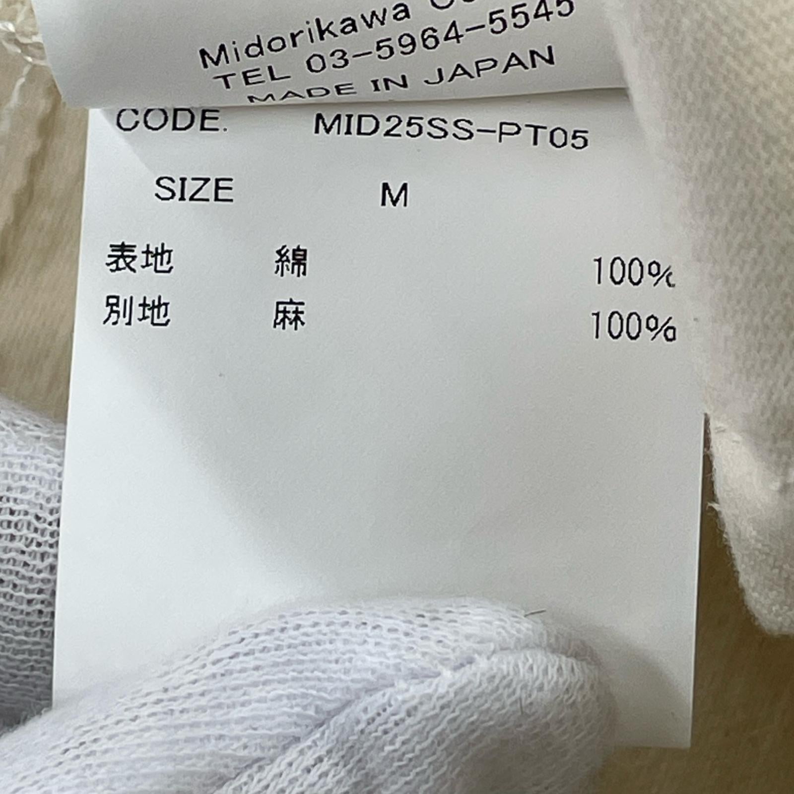 パンツ 25SS DENIM PANTS IVORY (M) M ホワイト