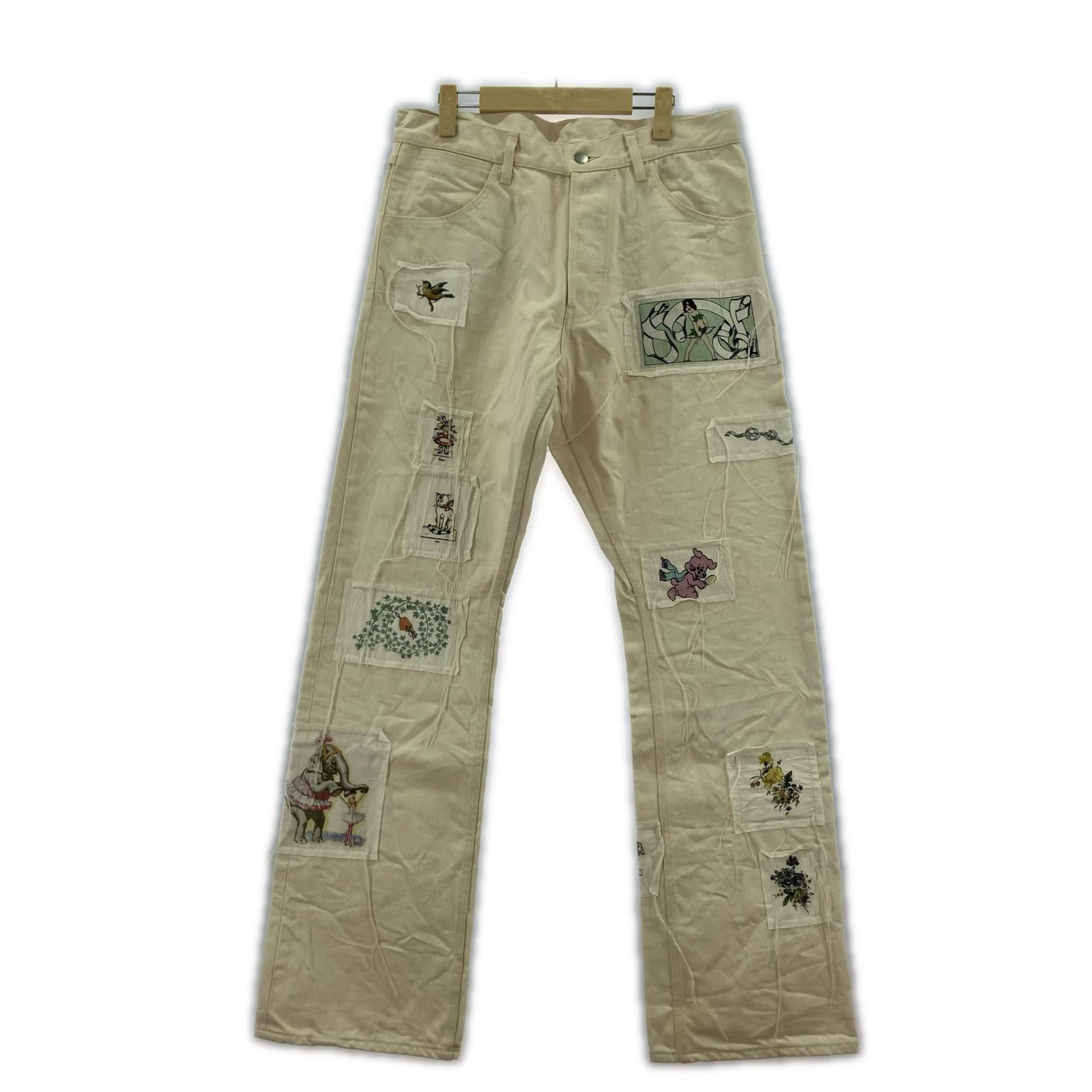 パンツ 25SS DENIM PANTS IVORY (M) M ホワイト