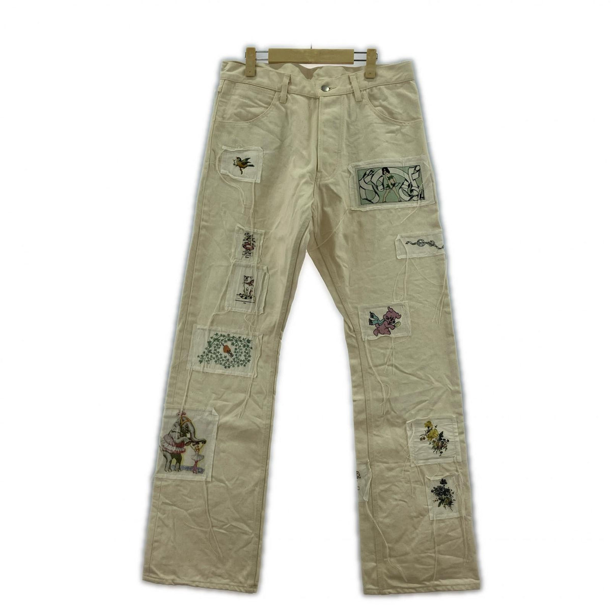 パンツ 25SS DENIM PANTS IVORY (M) M ホワイト