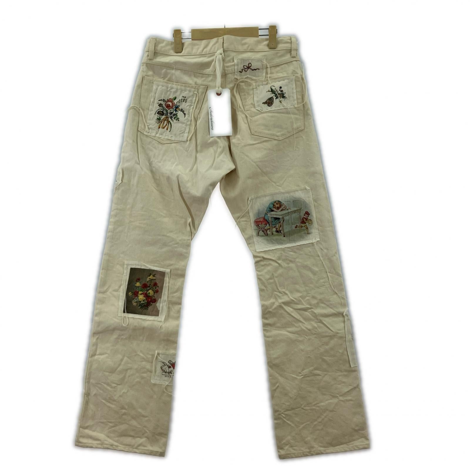 パンツ 25SS DENIM PANTS IVORY (M) M ホワイト