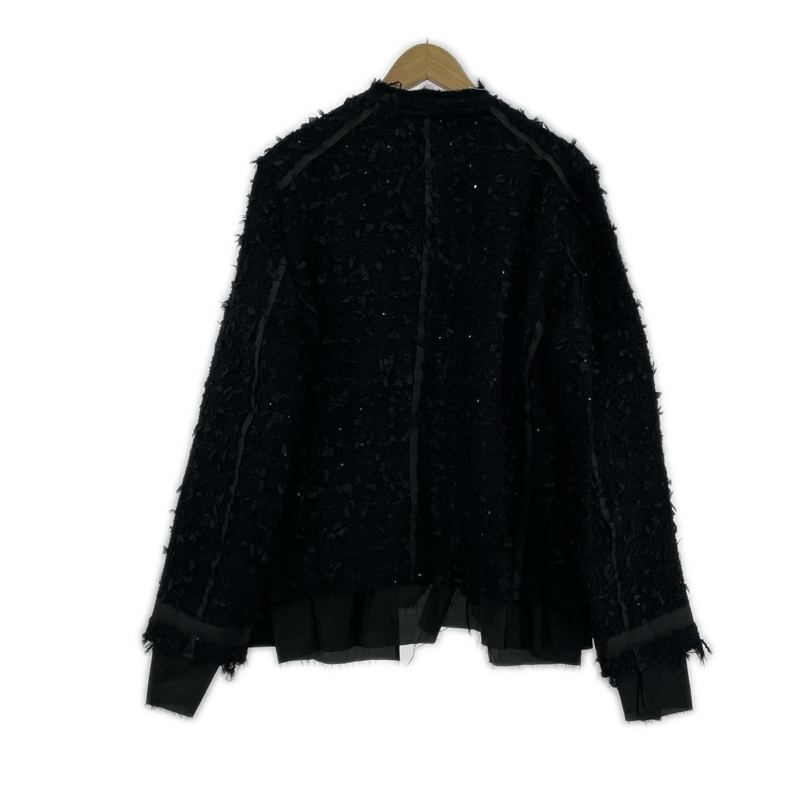 ジャケット 25AW FANCY TWEED JACKET (1) 1 ブラック