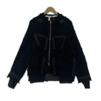 ジャケット 25AW FANCY TWEED JACKET (1) ブラック