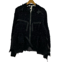 ジャケット FANCY TWEED JACKET/1/ブラック/MID25AW-jk04 1 ブラック