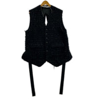 長袖シャツ TWEED VEST/0/ブラック/MID25AW-VT01 0 ブラック