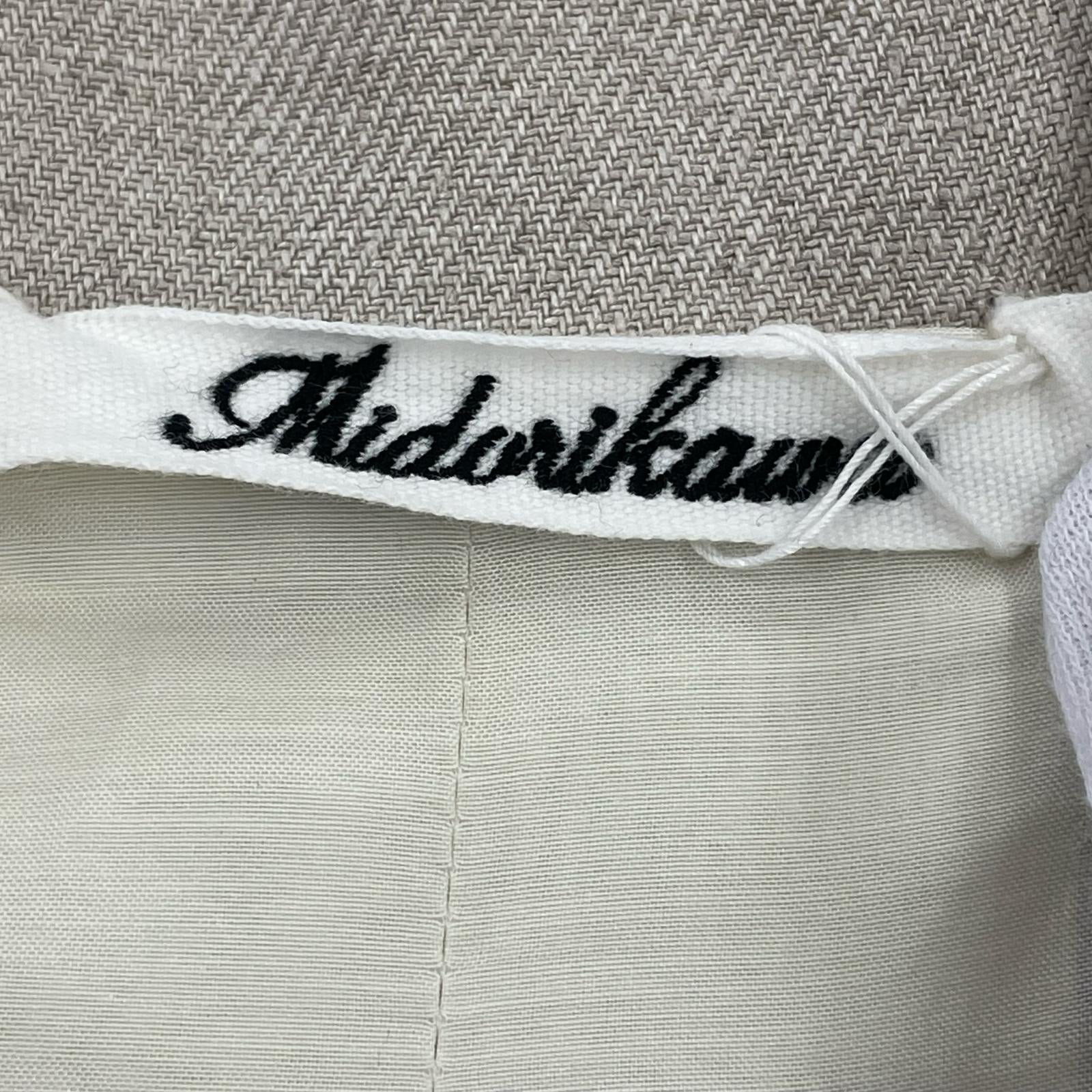 ライダースジャケット 23SS SAFILIN LINEN RIDERS JKT (S) S グレー