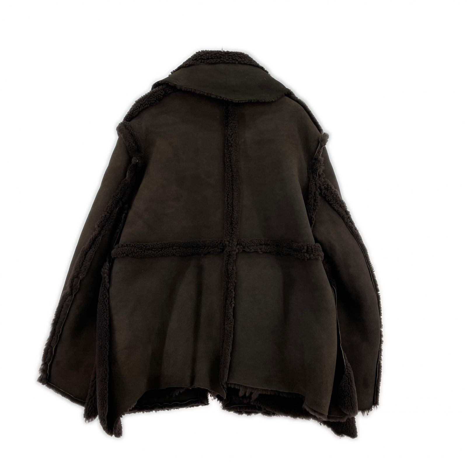 その他アウター 25AW REVERSIBLE MOUTON COAT (0) ブラウン