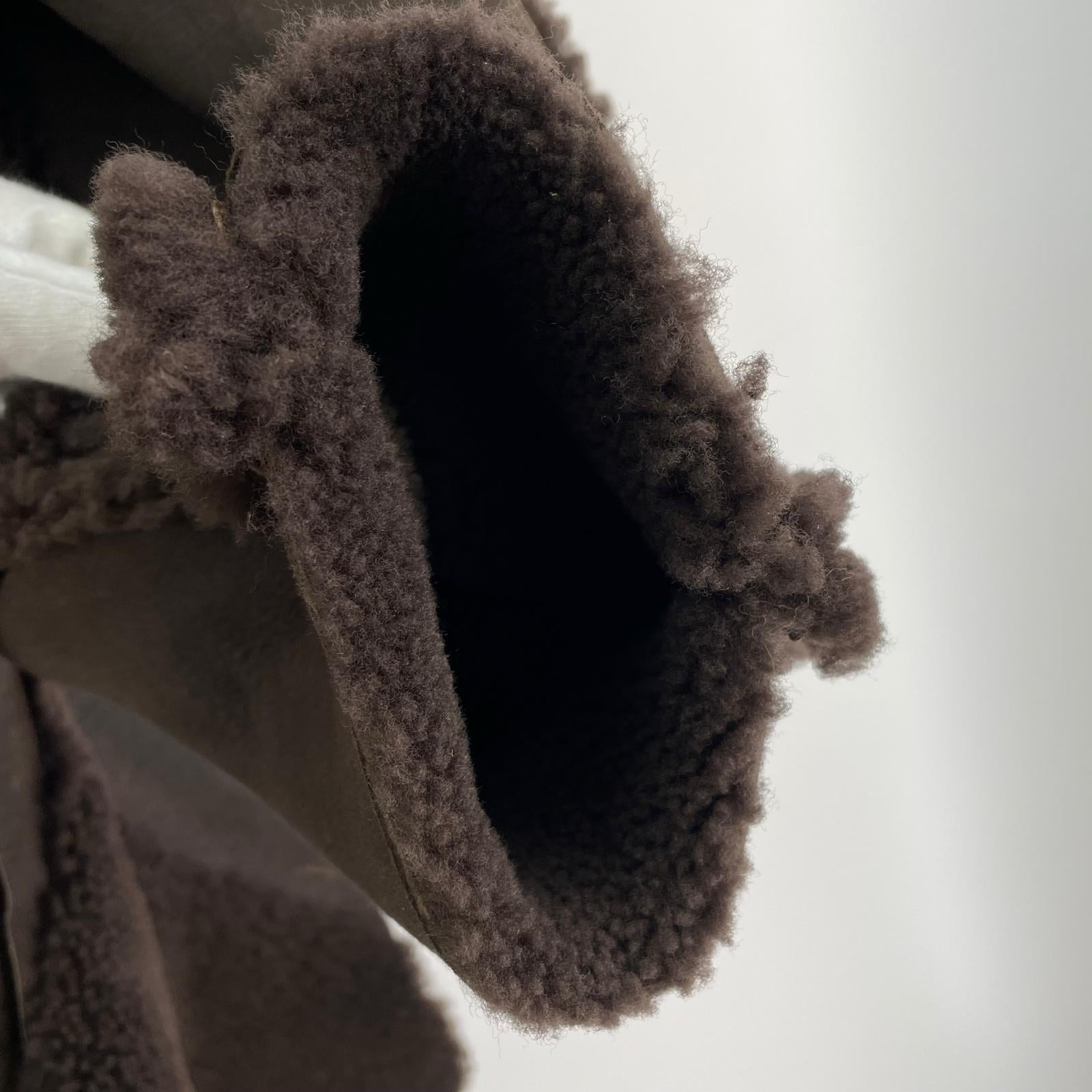 その他アウター 25AW REVERSIBLE MOUTON COAT (0) ブラウン