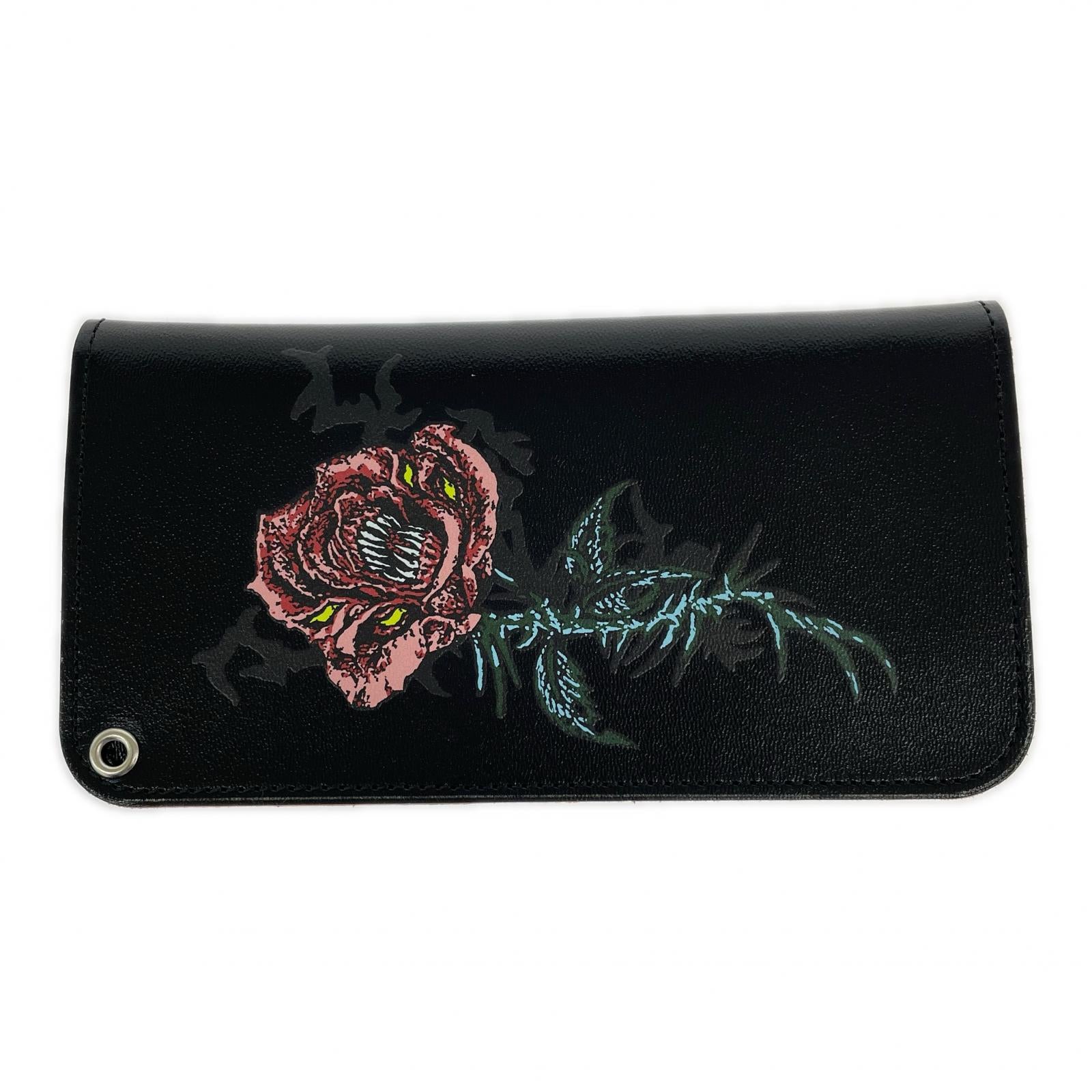 長財布 Midorikawa LEATHER WALLET MID24SS-A01 黒 ブラック