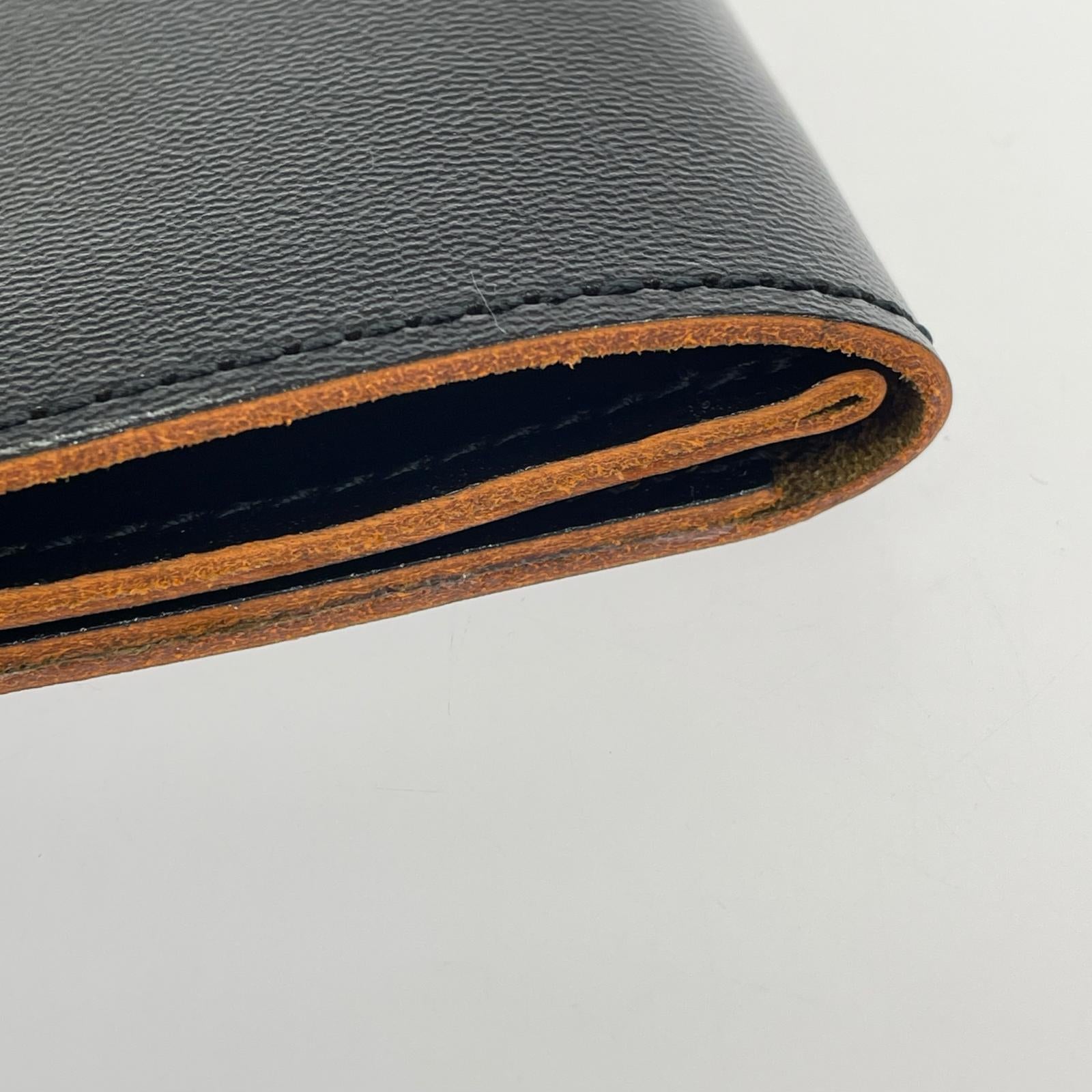 長財布 Midorikawa LEATHER WALLET MID24SS-A01 黒 ブラック
