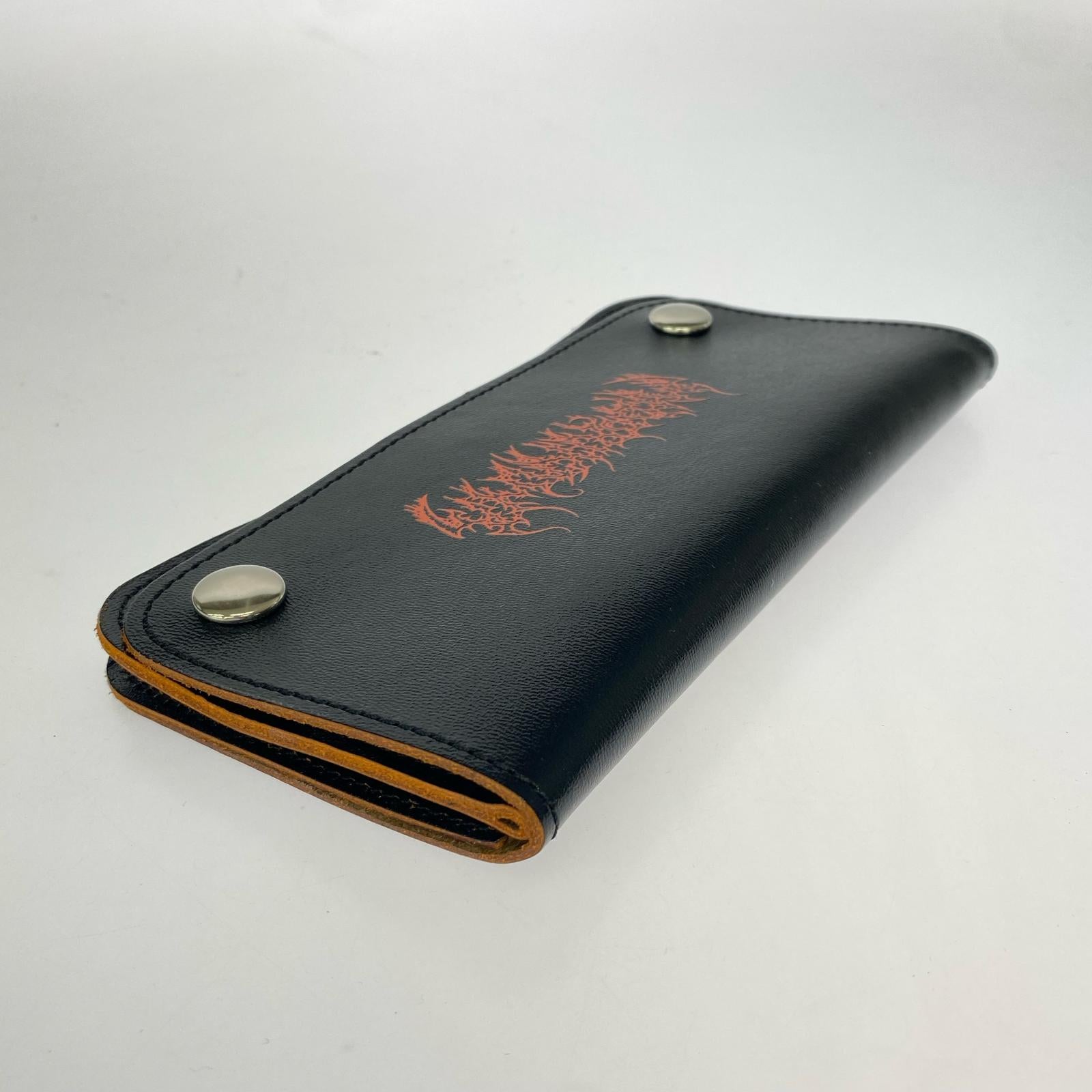 長財布 midorikawa レザーウォレット ブラック