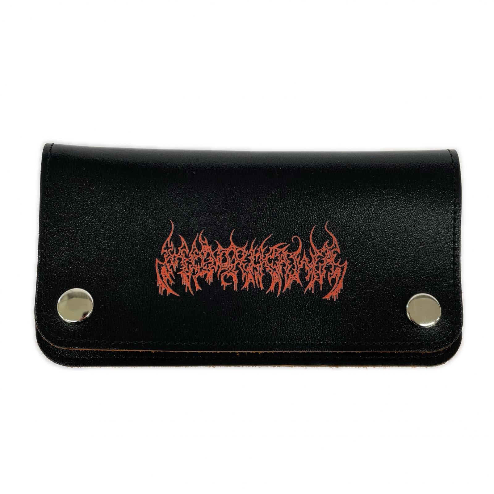 長財布 24SS Leather wallet 黒 ブラック