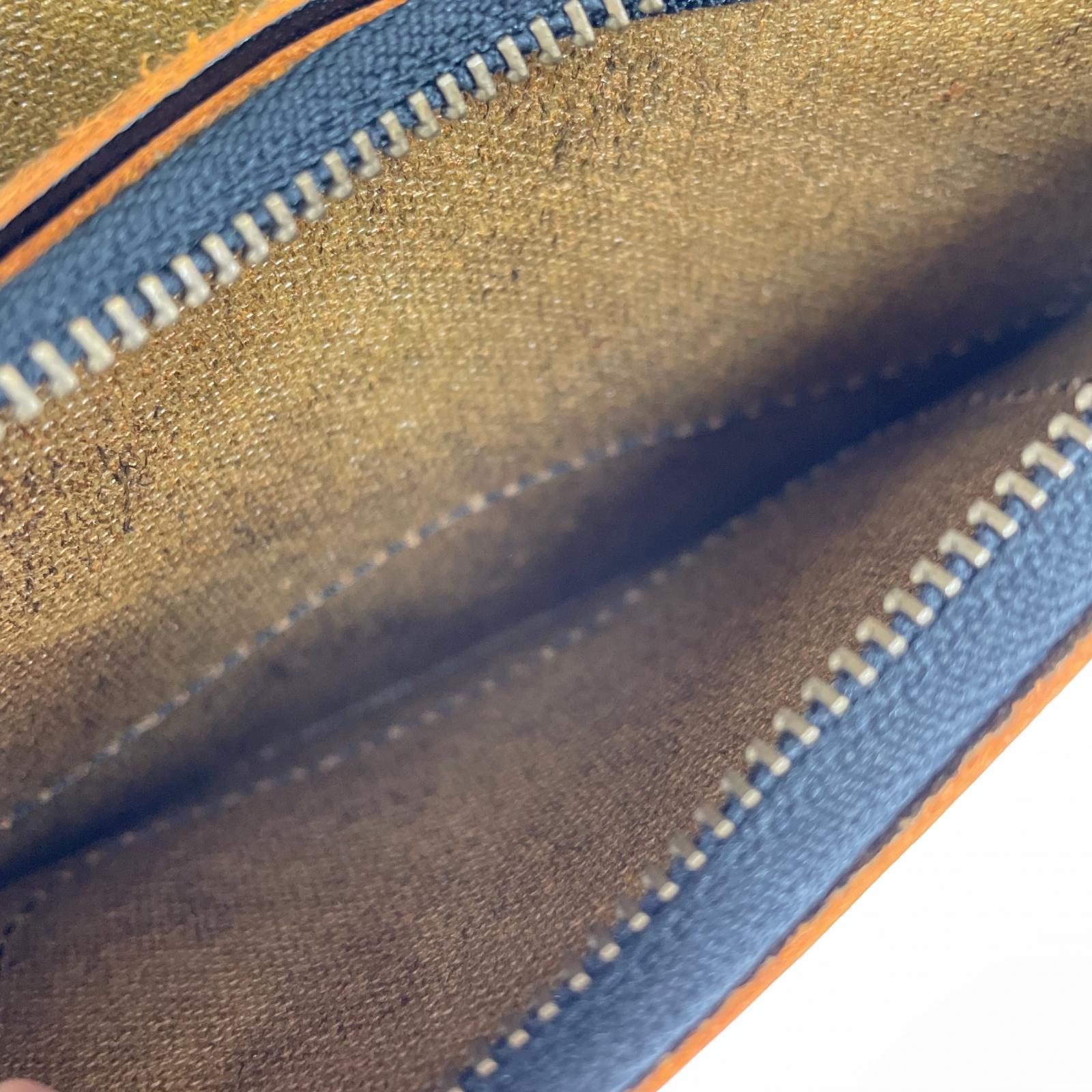 長財布 24SS Leather wallet 黒 ブラック