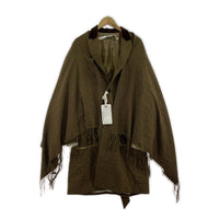 その他アウター 23AW BROWN CHECK DOCKING JACKET (S) S ブラウン