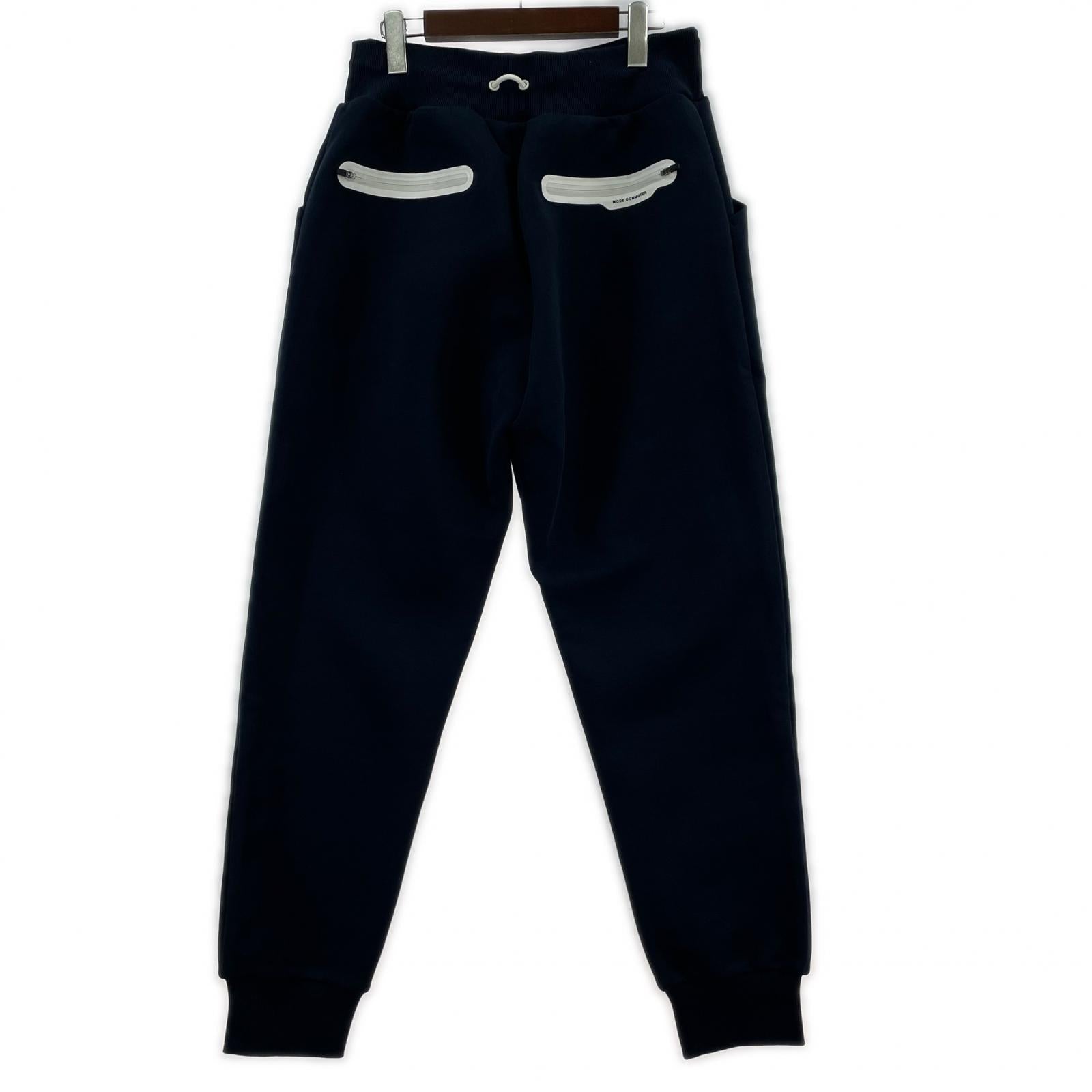 パンツ MC by FUMITO GANRYU DOUBLE KNIT JOGGER (L) ネイビー
