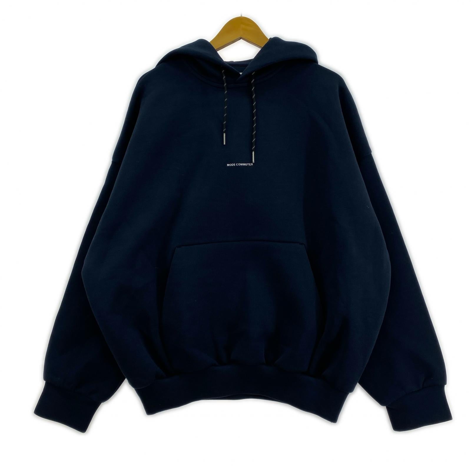 パーカー MODE COMMUTER 2WAY HOODIE POパーカー M ネイビー ネイビー