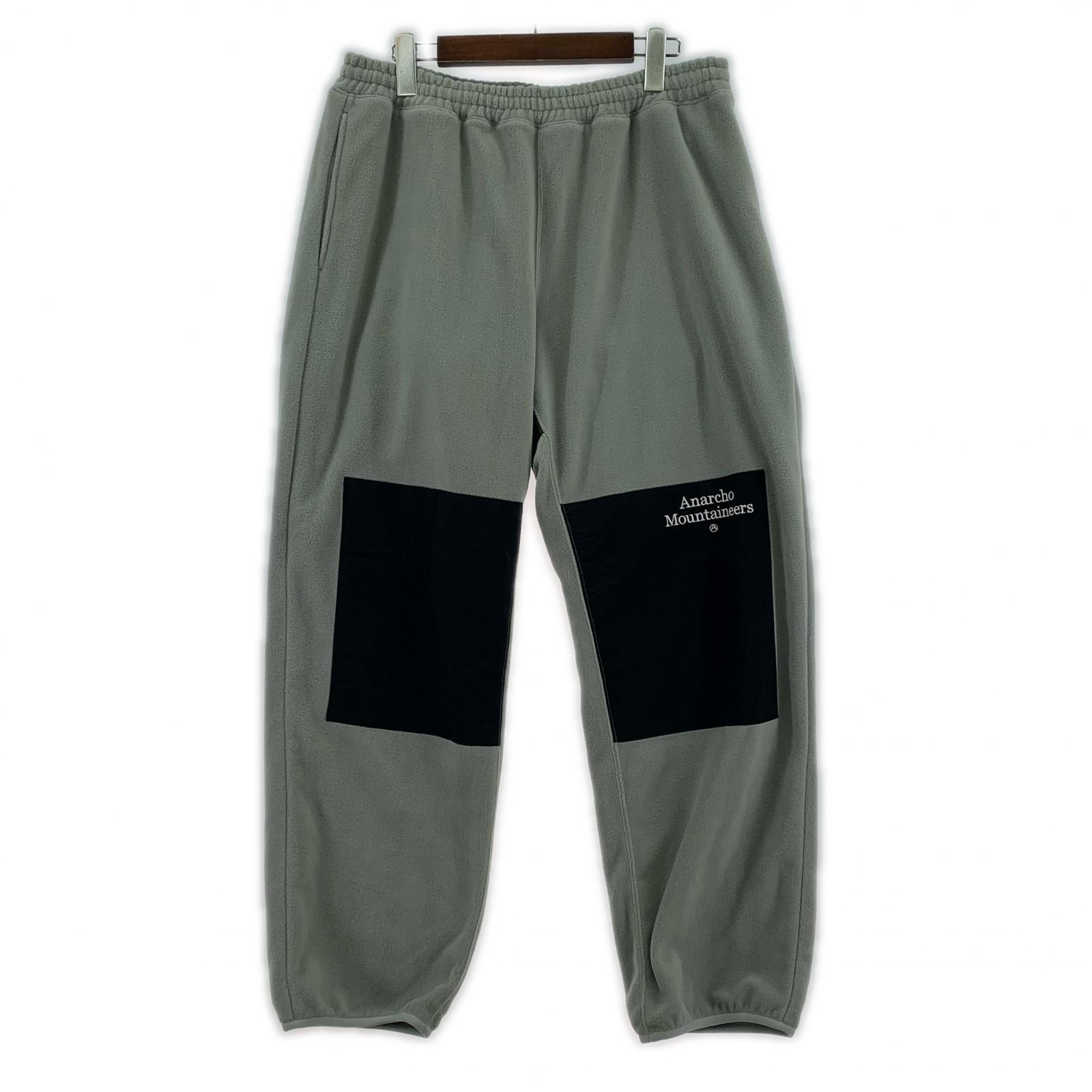 パンツ PCU Pants フリース グレー黒 (L) L