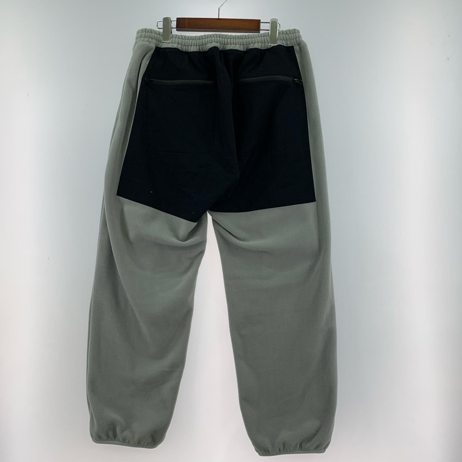 パンツ PCU Pants フリース グレー黒 (L) L