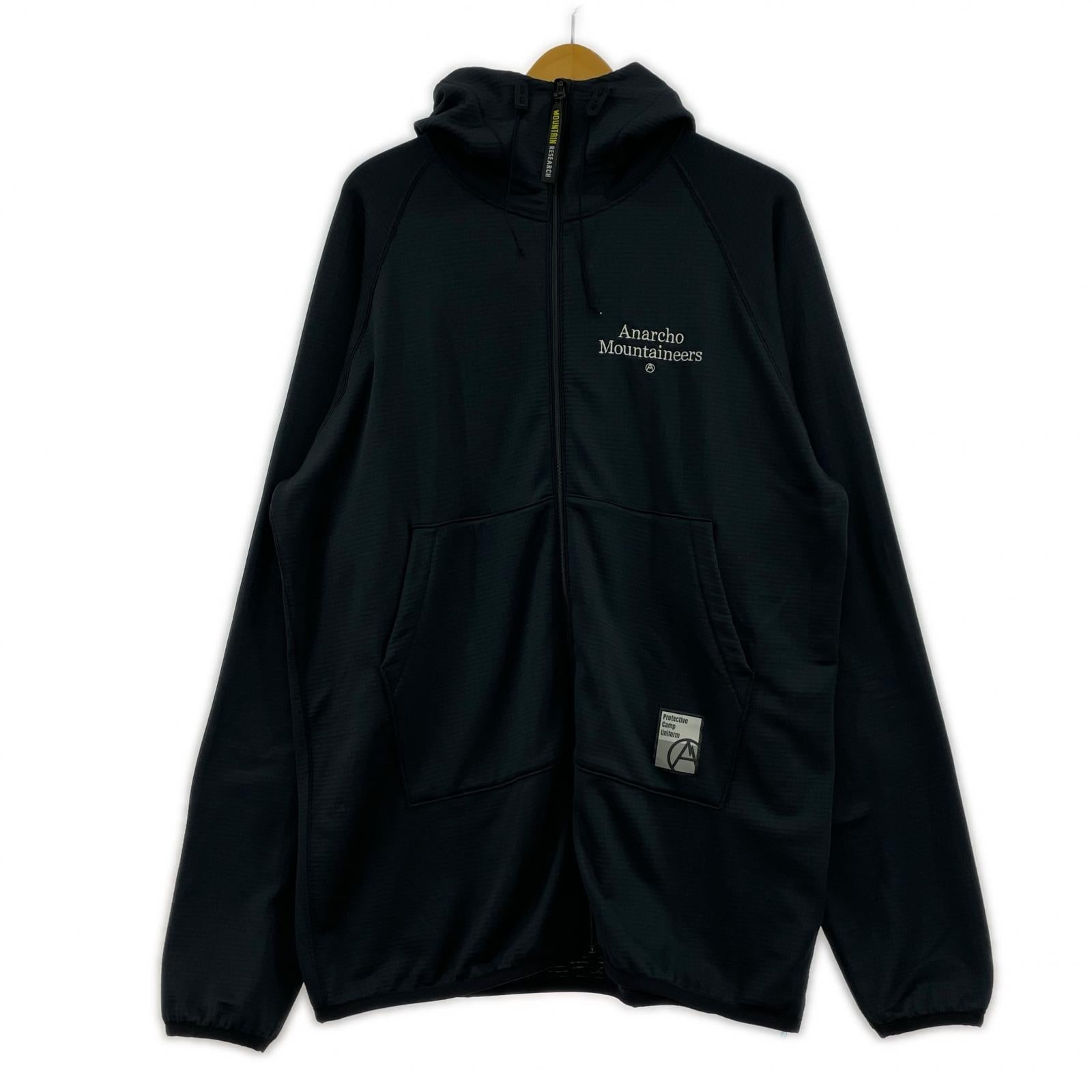 パーカー MOUNTAIN RESEARCH ホワイトヘッド フーディー L ブラック