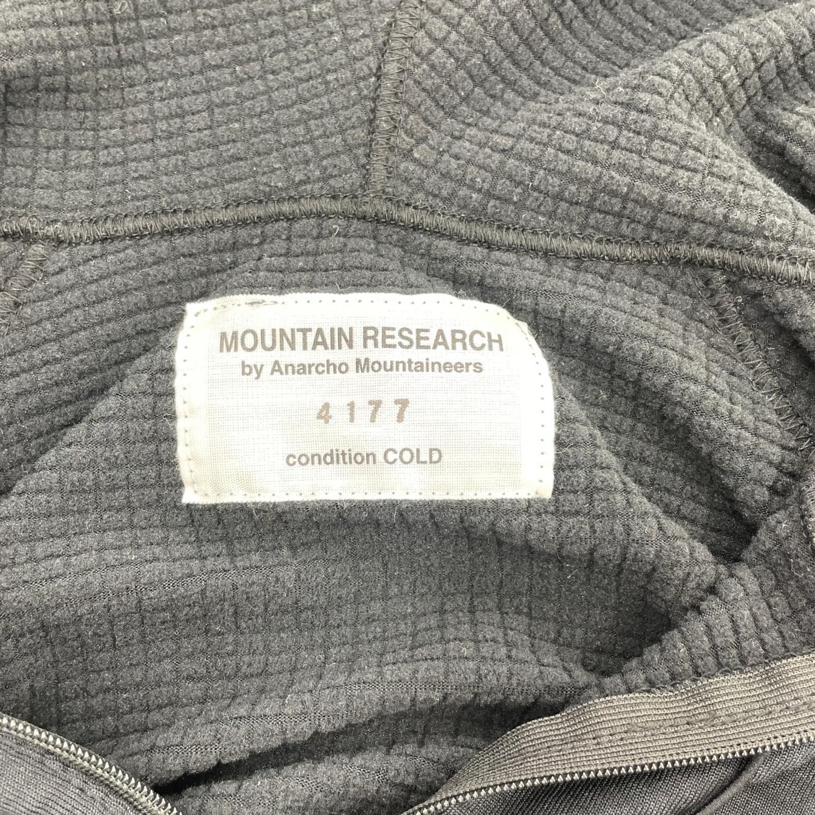 パーカー MOUNTAIN RESEARCH ホワイトヘッド フーディー L ブラック