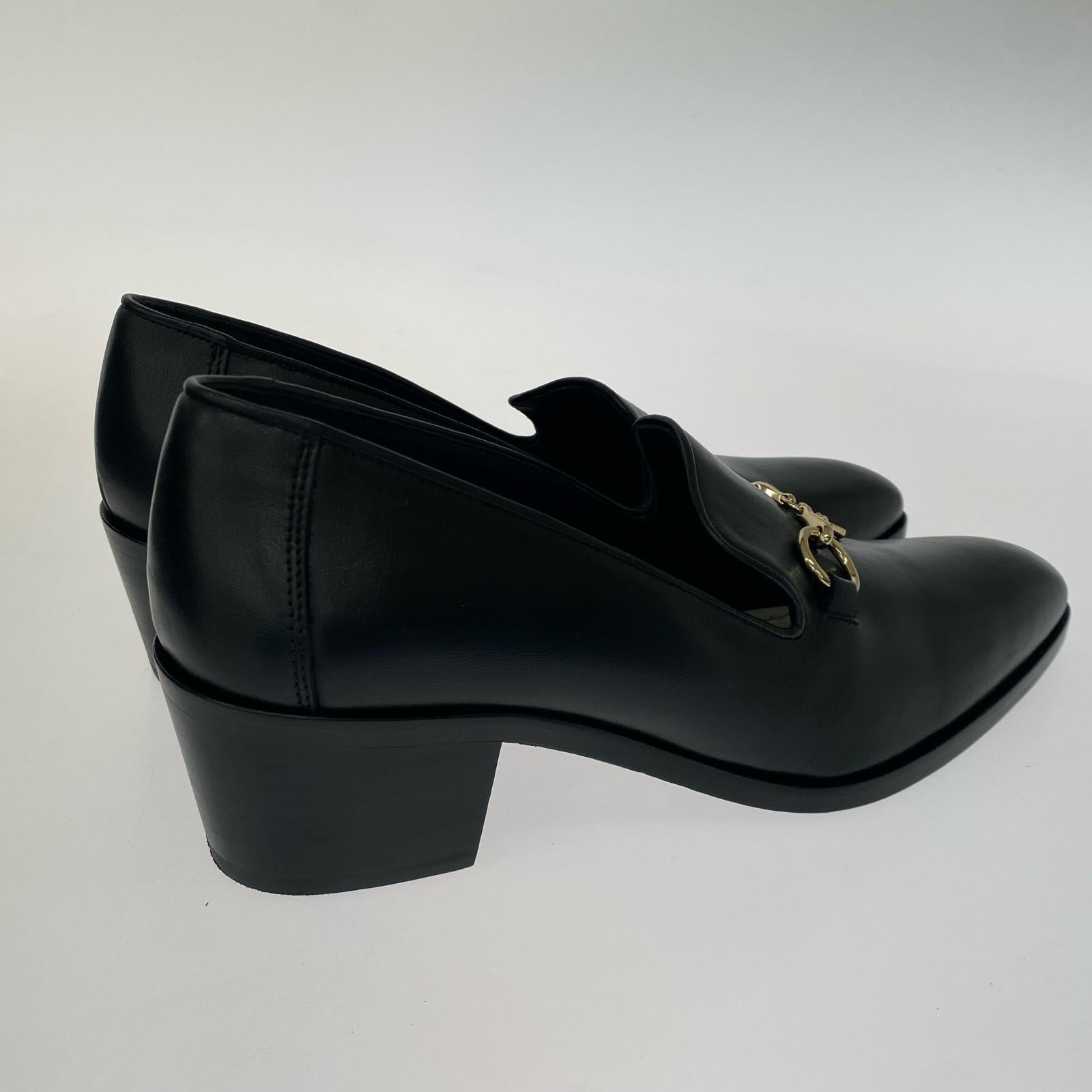 シューズ OPERA BIT VAMP BLACK CALF GOLD BIT 黒 (40) 40 ブラック