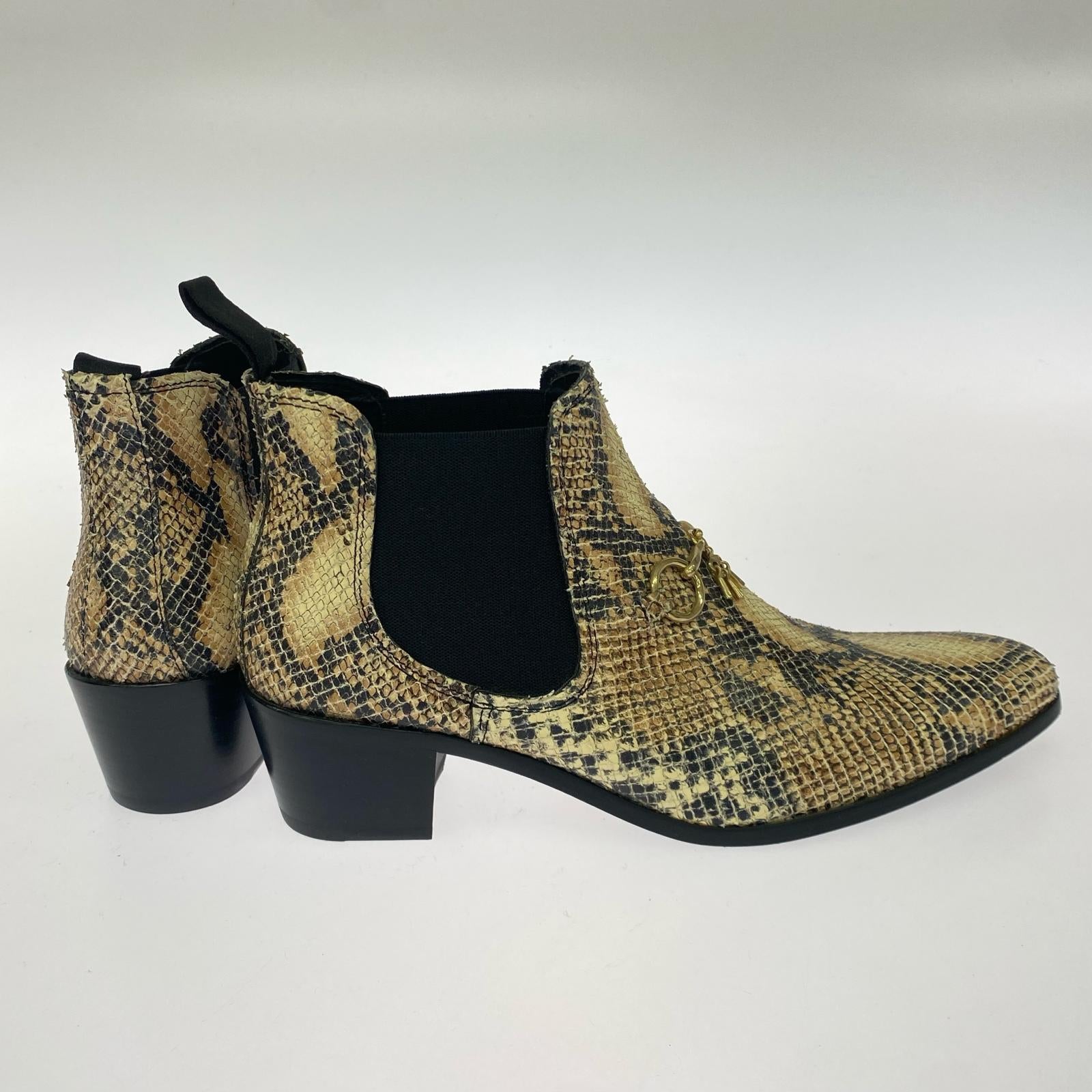 ブーツ Needles CHELSEA BIT BOOT パイソン (41) 41