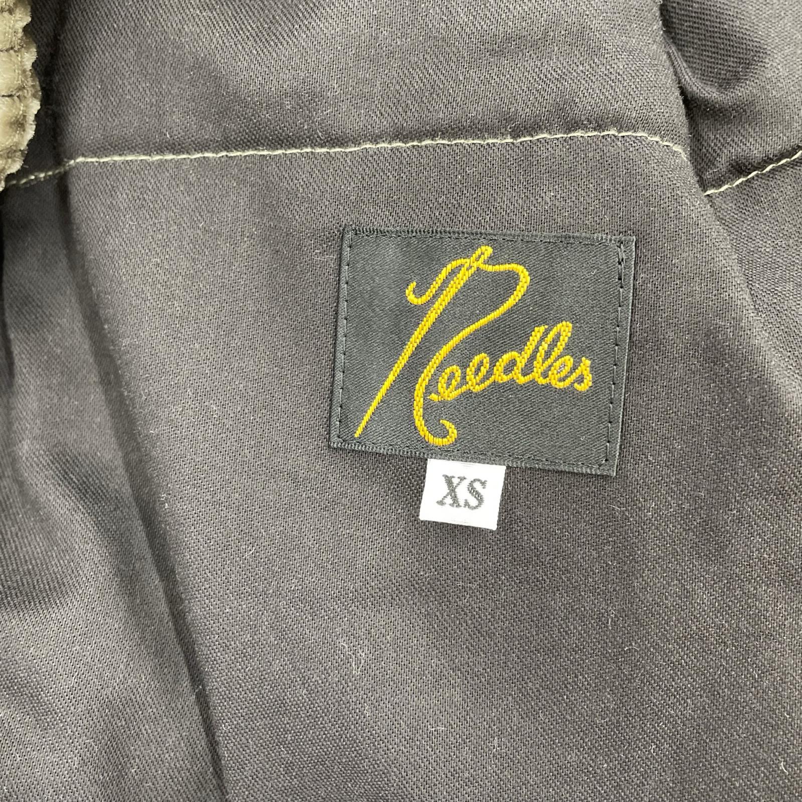 パンツ needles フリンジイージーパンツ ベロア