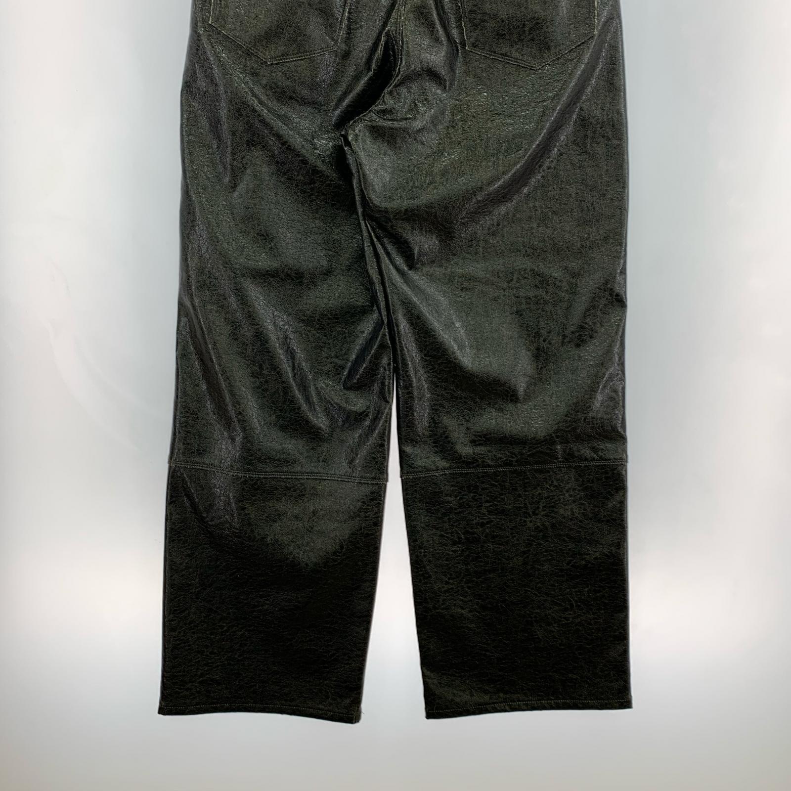パンツ paratrait CRACK SKIN PANTS PT25A149 黒 (3) パラトレイト タグ付き 3 ブラック