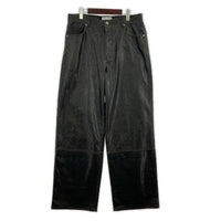 パンツ 25AWCRACK SKIN PANTSコーティンぐパンツ 4 ブラウン