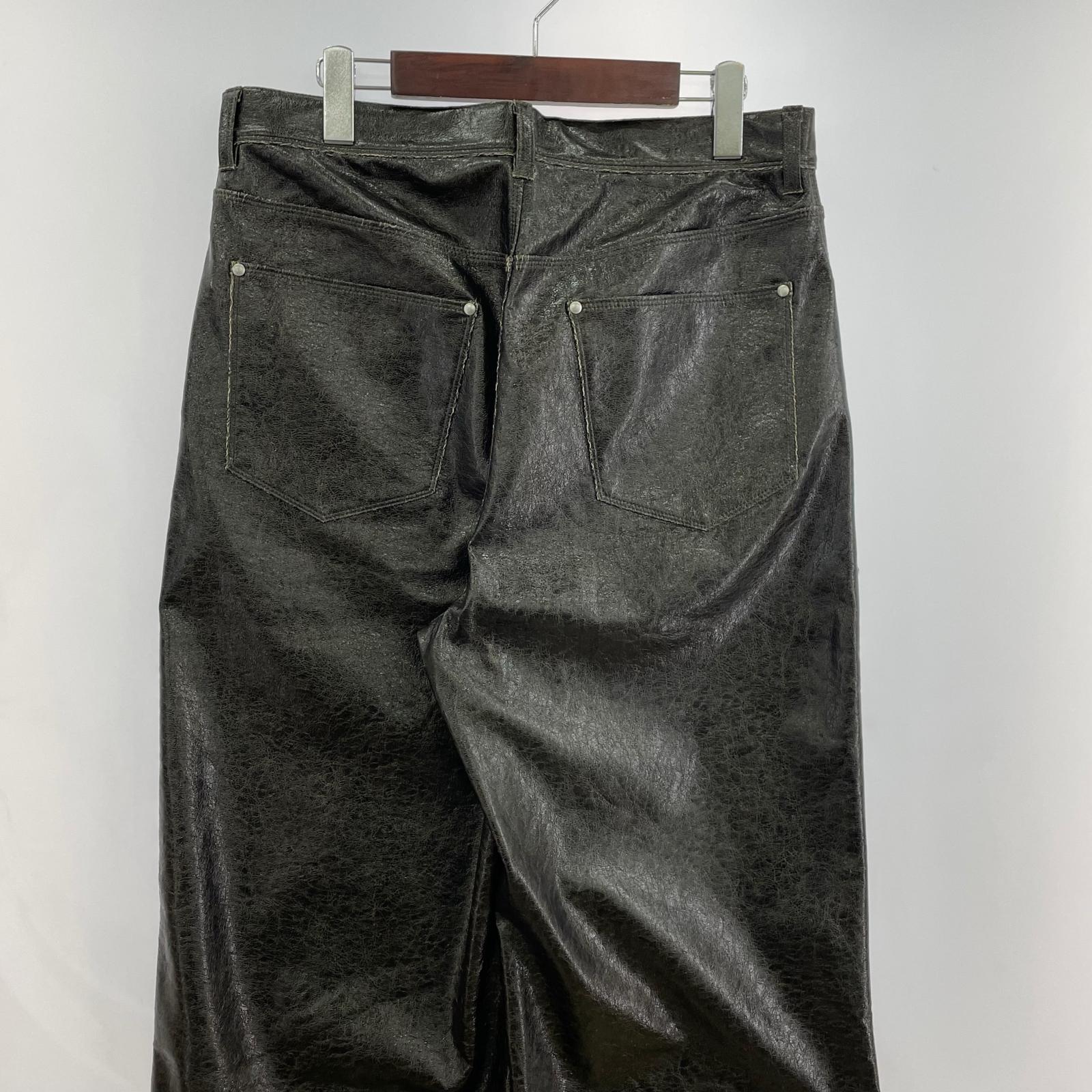 パンツ CRACK SKIN PANTS/3/ブラック/PT25A149 3 ブラック