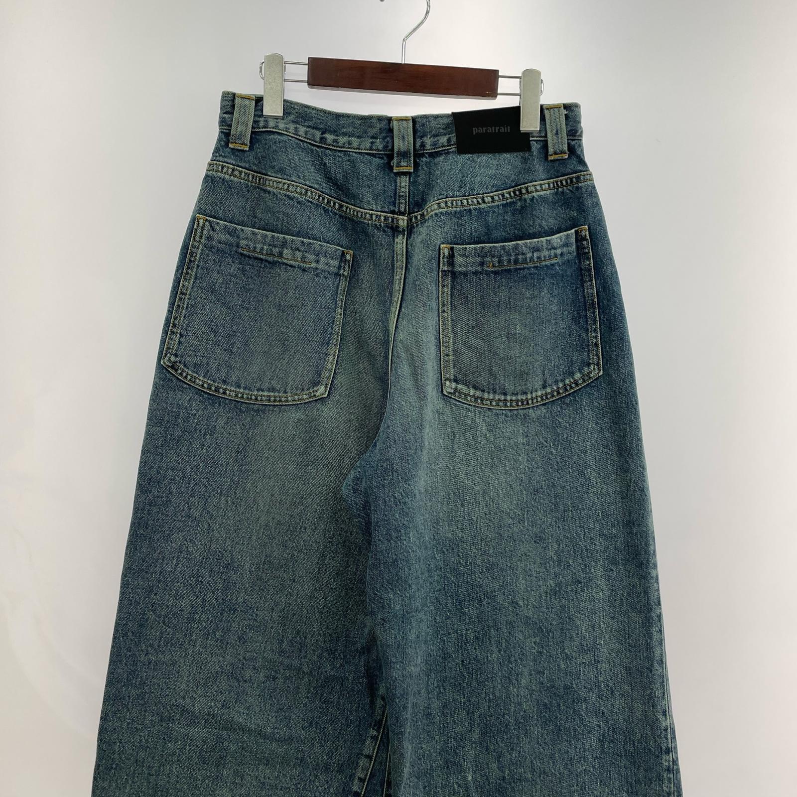 パンツ MAD PIPE DENIM PANTS/3/インディゴ/PT25A167 3