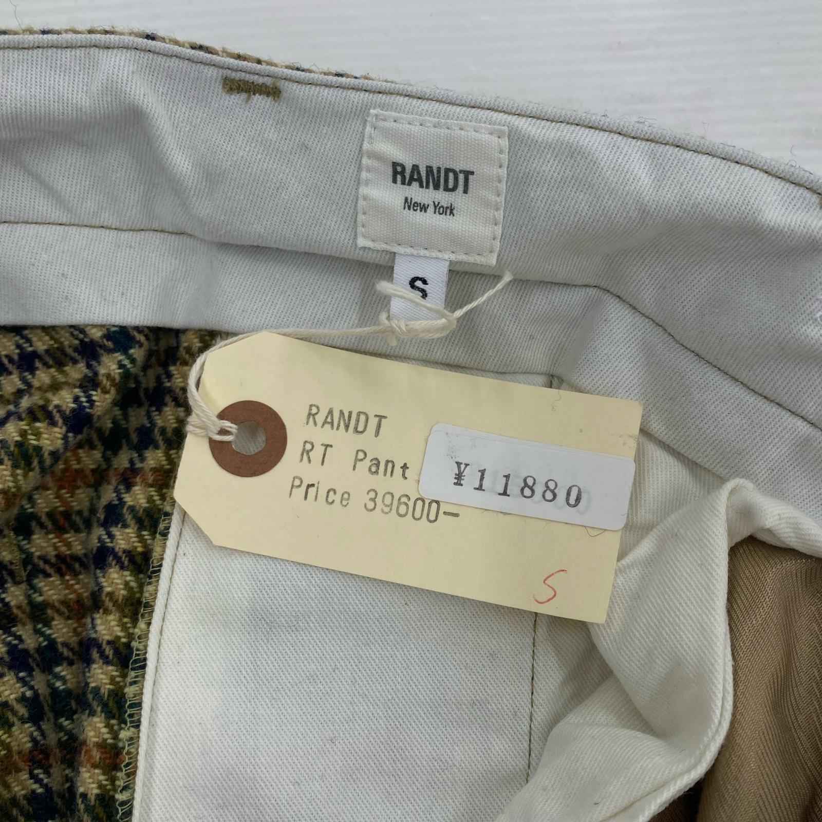 パンツ RANDT RTパンツ チェック S マルチカラー