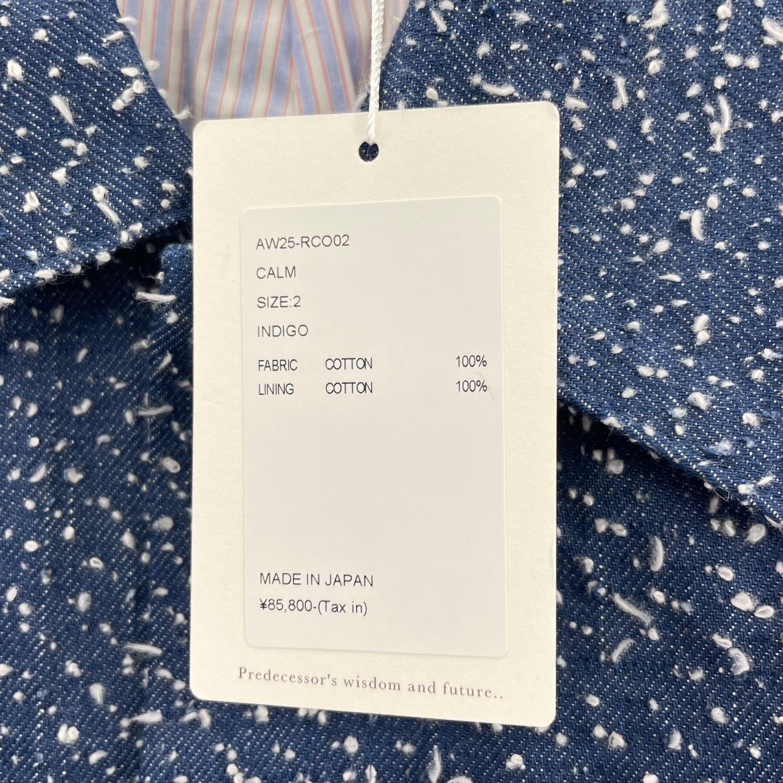 ジャケット インディゴ ジャケット (2) AW25-RCO02 2 ブルー