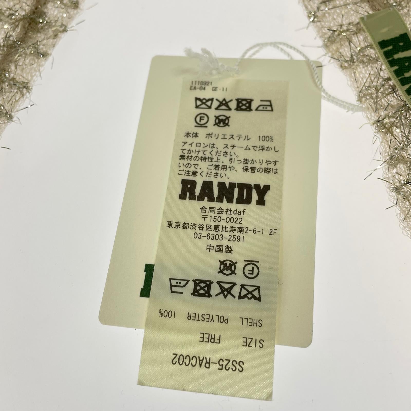 その他アクセサリー SS25-RACC02